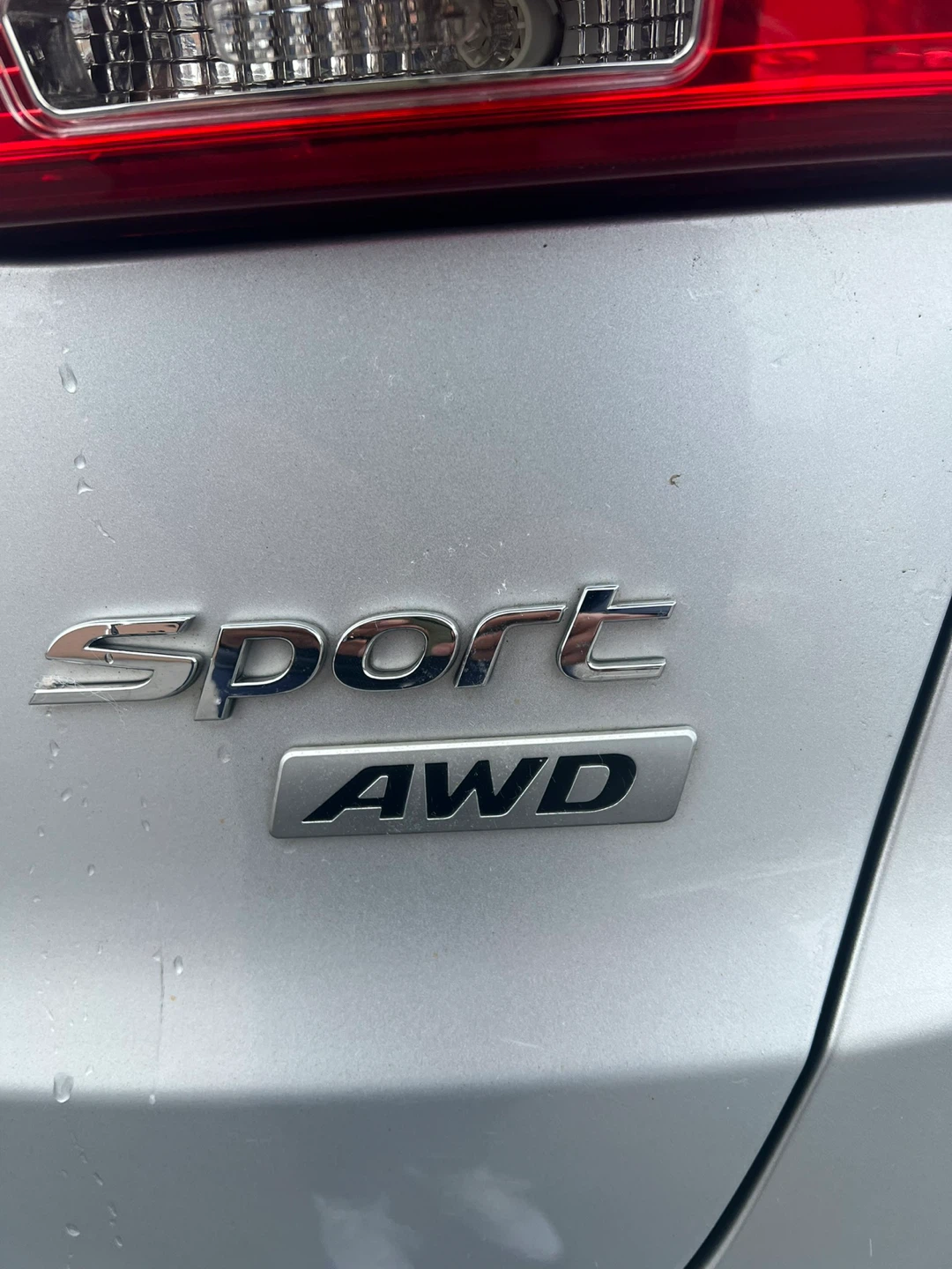 2016 Hyundai Santa Fe Sport AWD Silver SUV - photo 3