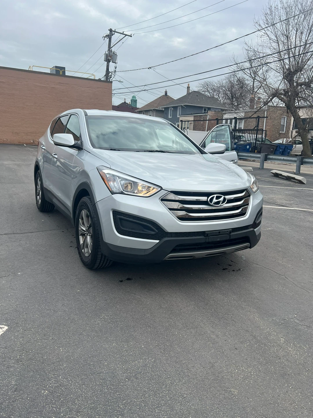 2016 Hyundai Santa Fe Sport AWD Silver SUV