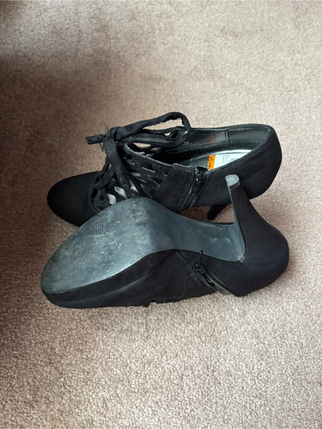 Black High Heel Booties - photo 4