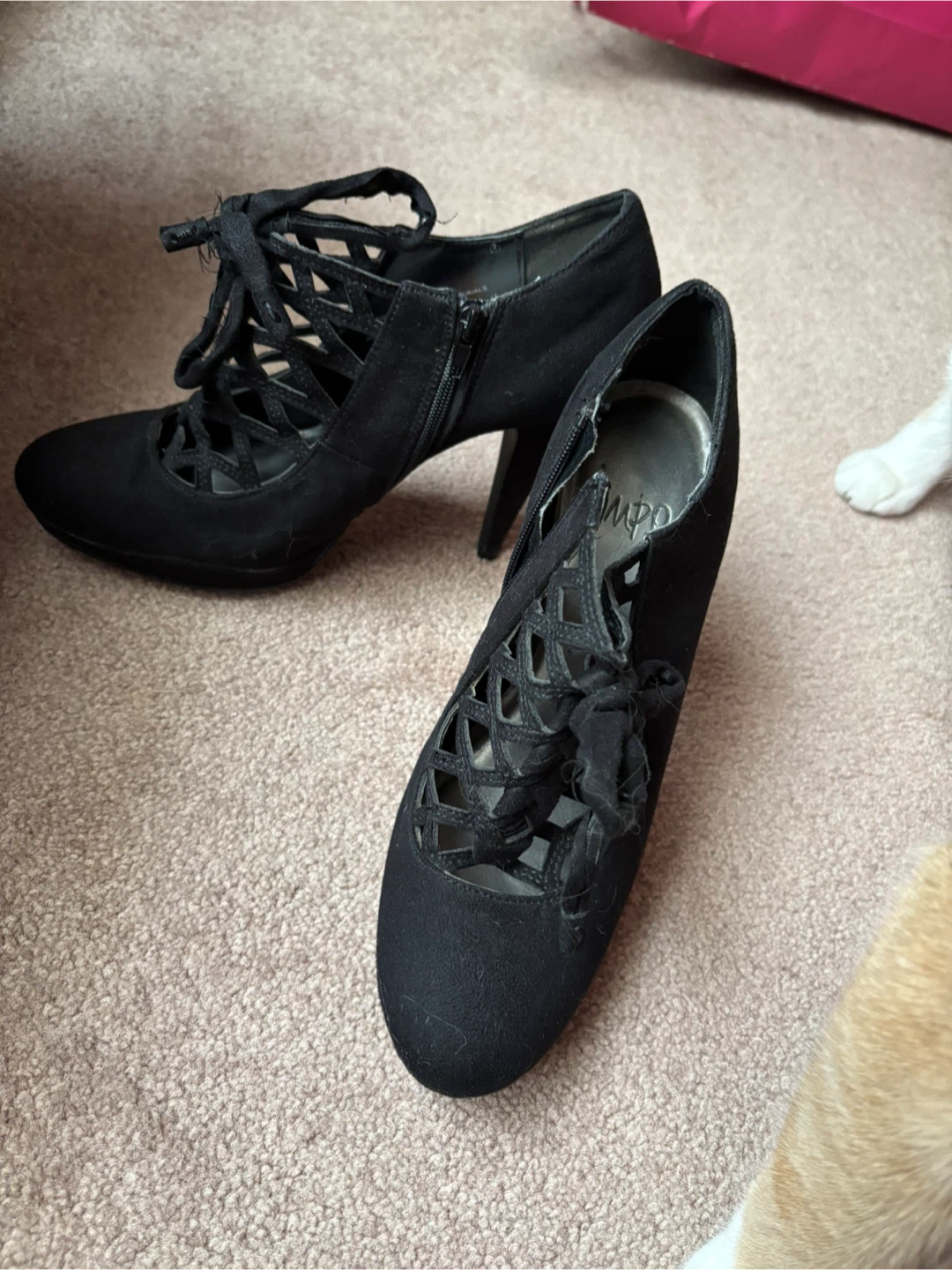 Black High Heel Booties - photo 2