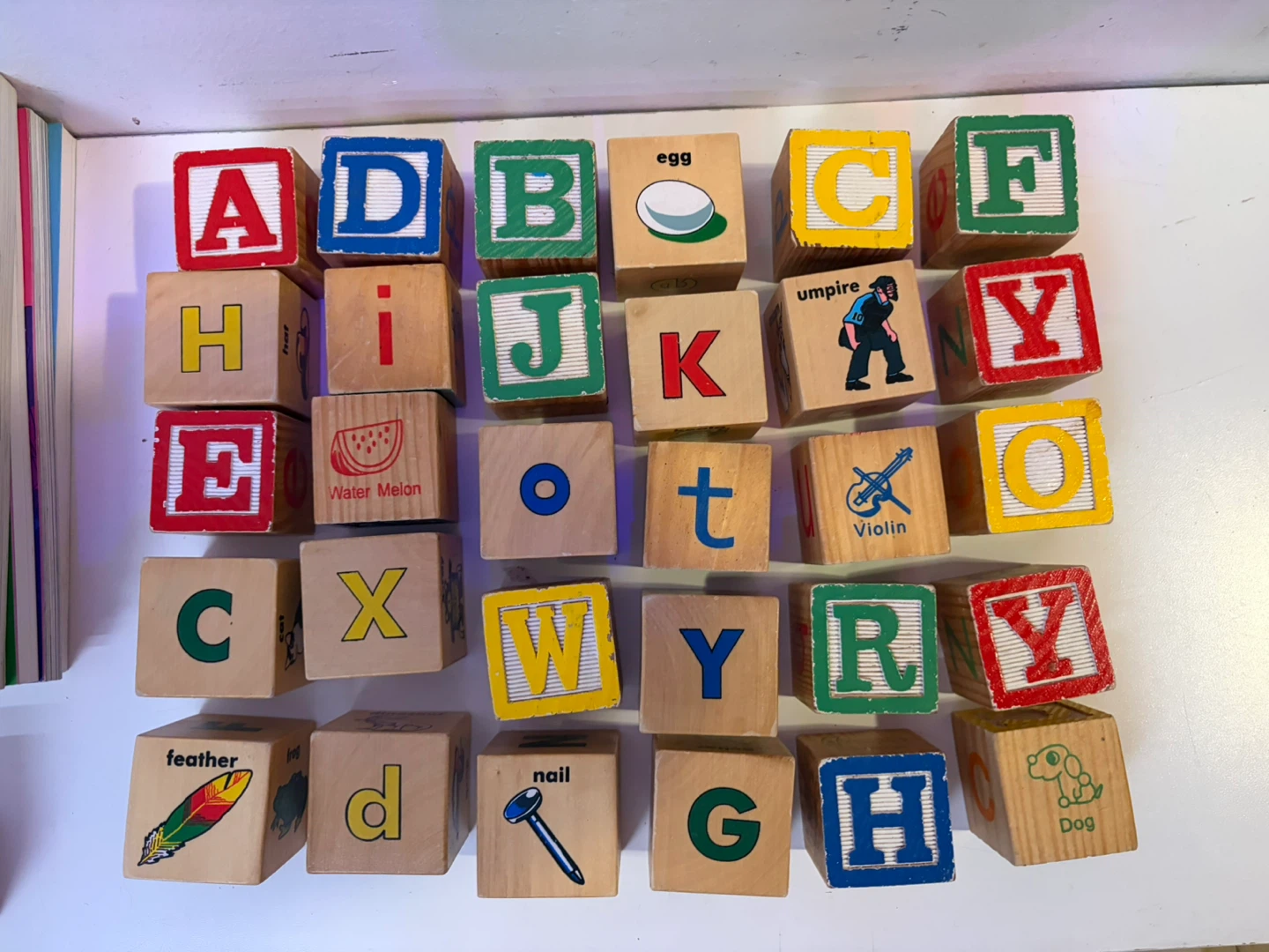 Wooden blocks 30 in all
