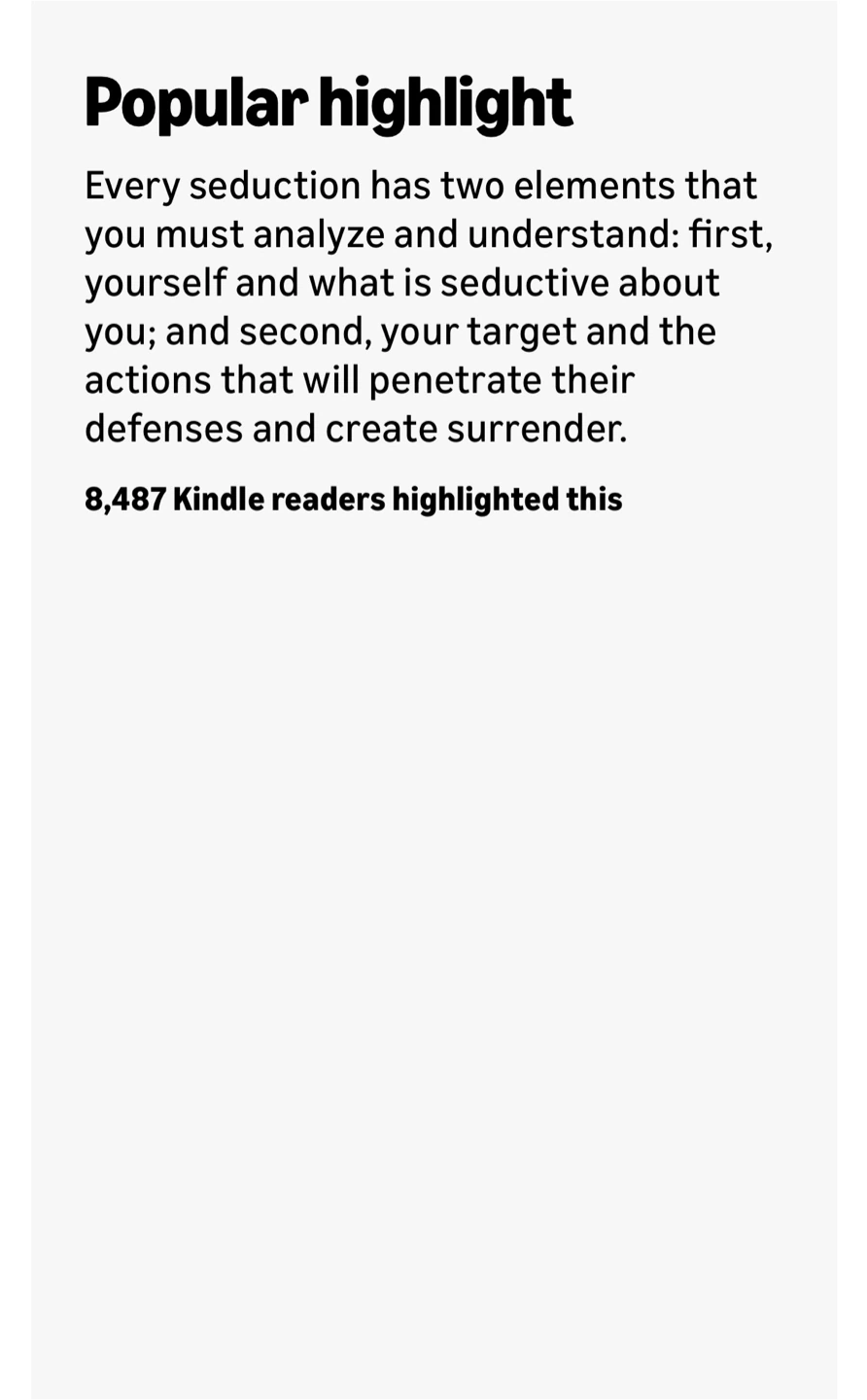 The Art of Seduction by Robert Greene - English - photo 4