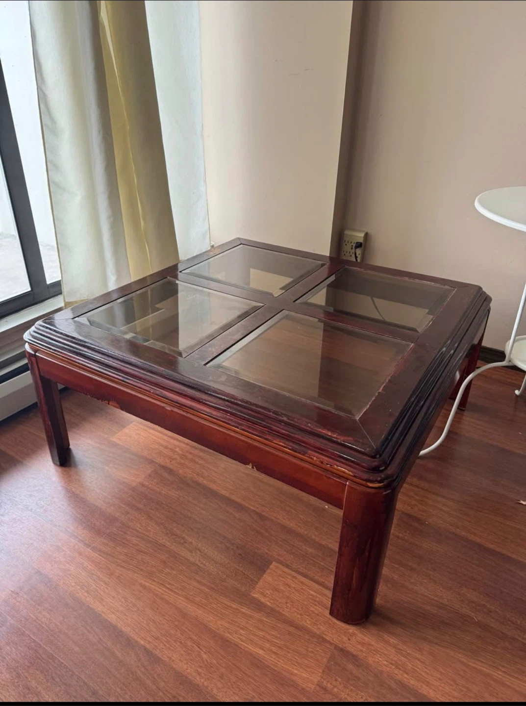 Coffee Table with Glass Top