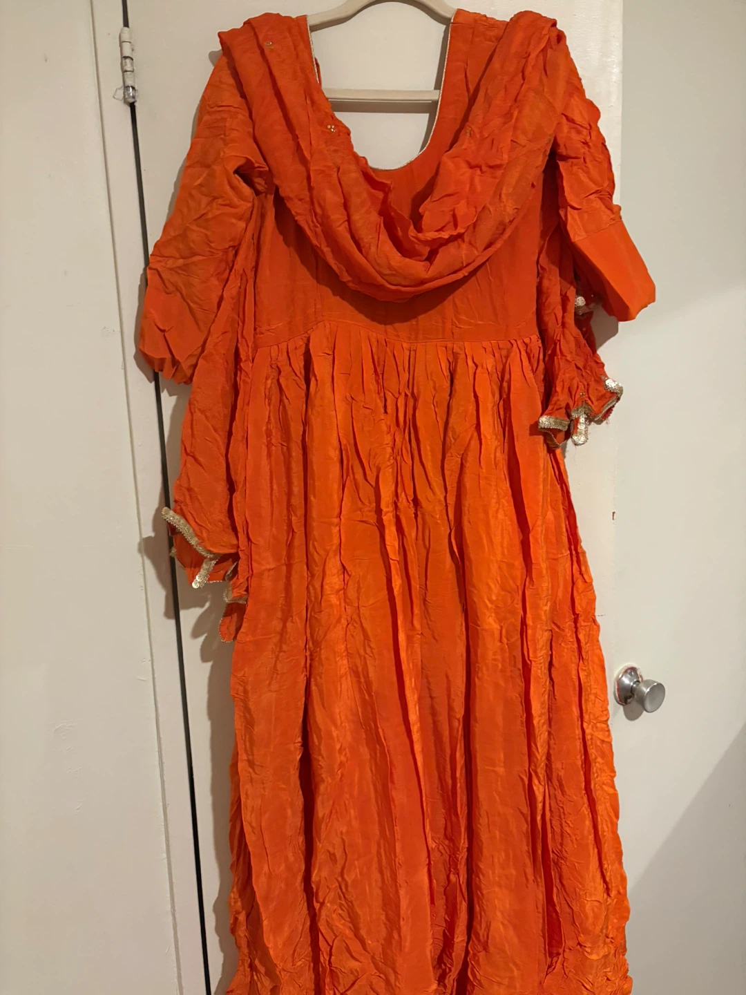 Orange Kurti with Dupatta - photo 2