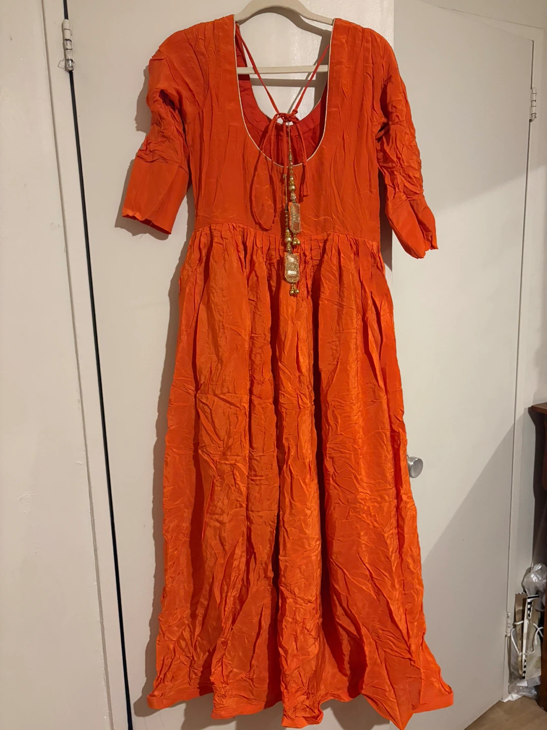 Orange Kurti with Dupatta - photo 3