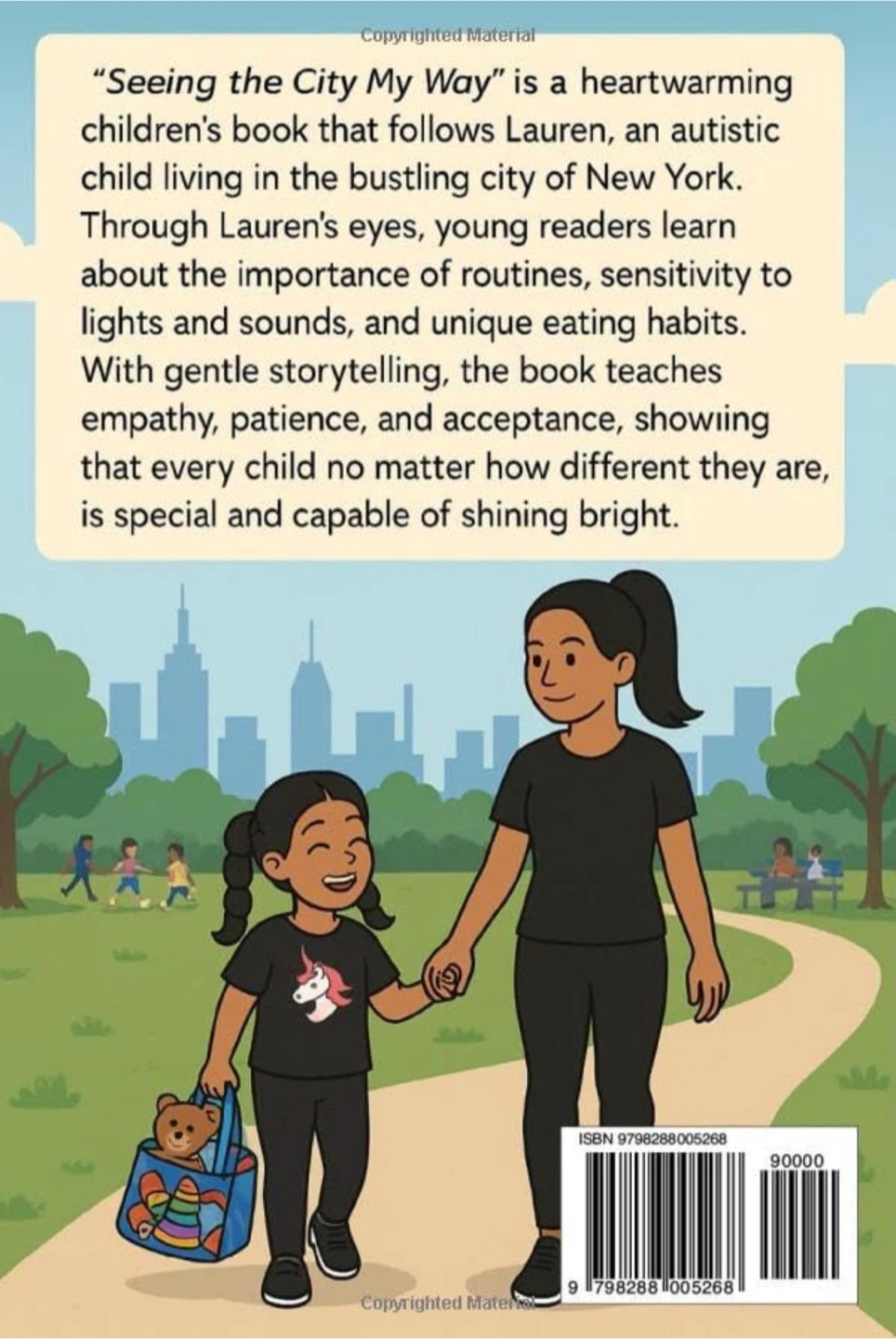 Seeing the City My Way Children's Book by Shanna Wilson - photo 2