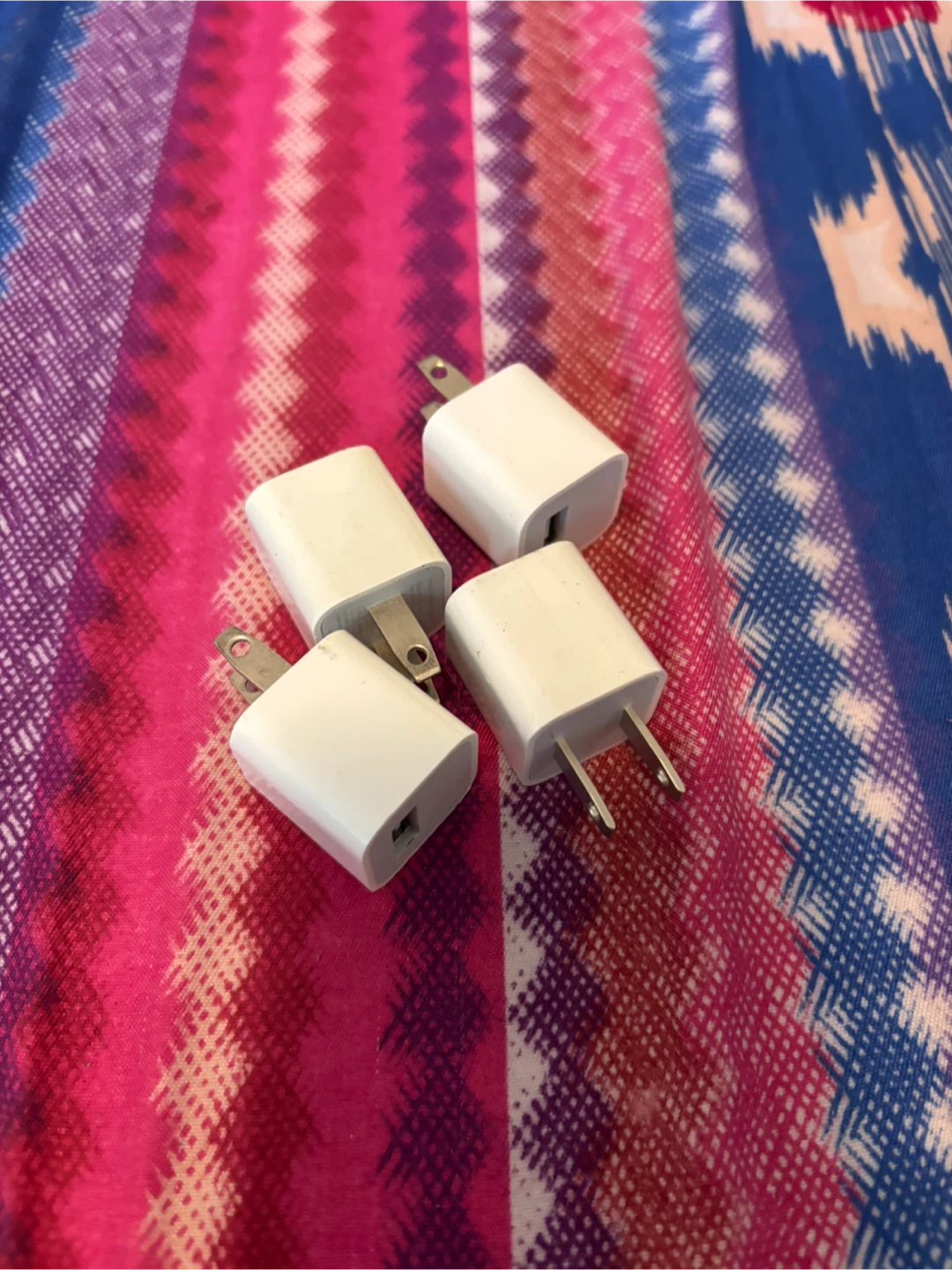 Apple iPhone USB Power Adapter Charger Block (Lot of 4)