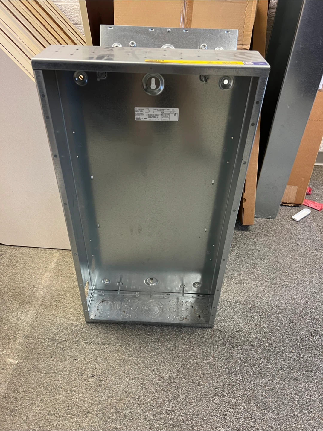 Square D MH38 Type 1 Enclosure Electrical Panel Box