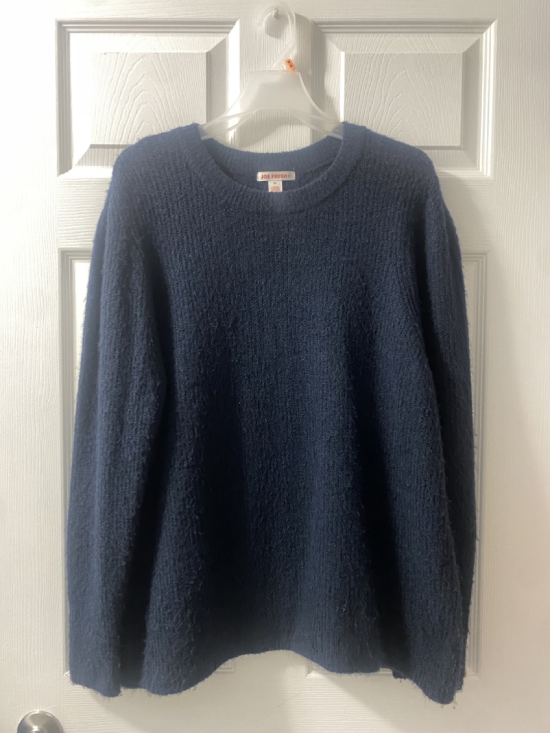 Joe Fresh Navy Blue Fuzzy Sweater - photo 2
