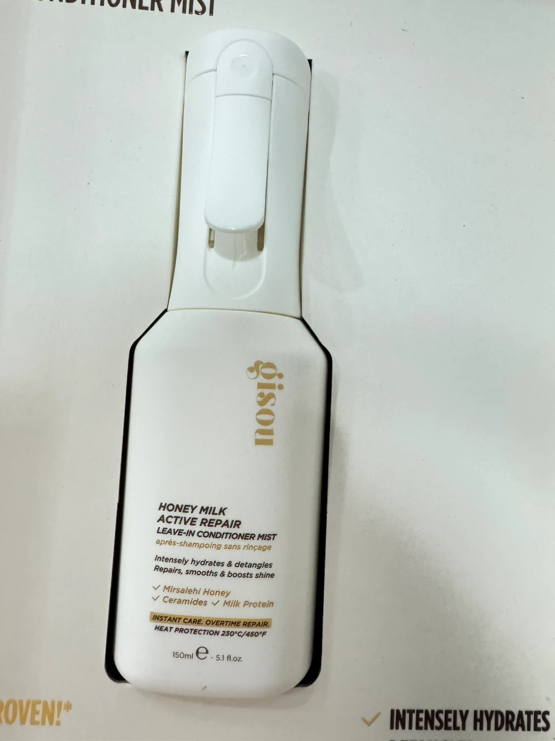 Gisou Honey Milk Active Repair Leave-In Conditioner Mist - photo 2