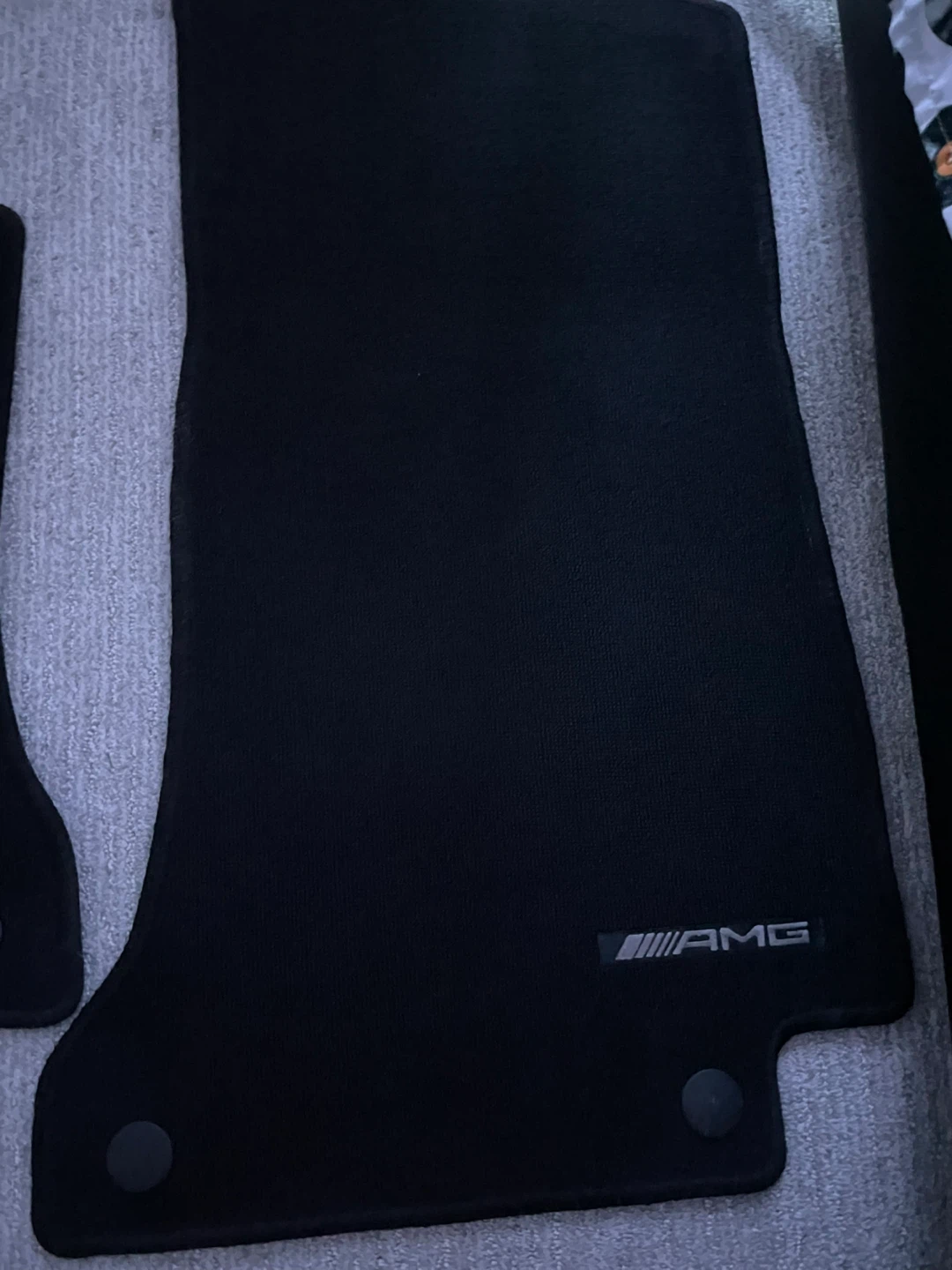 Set of 4 Black AMG Floor Mats - photo 4