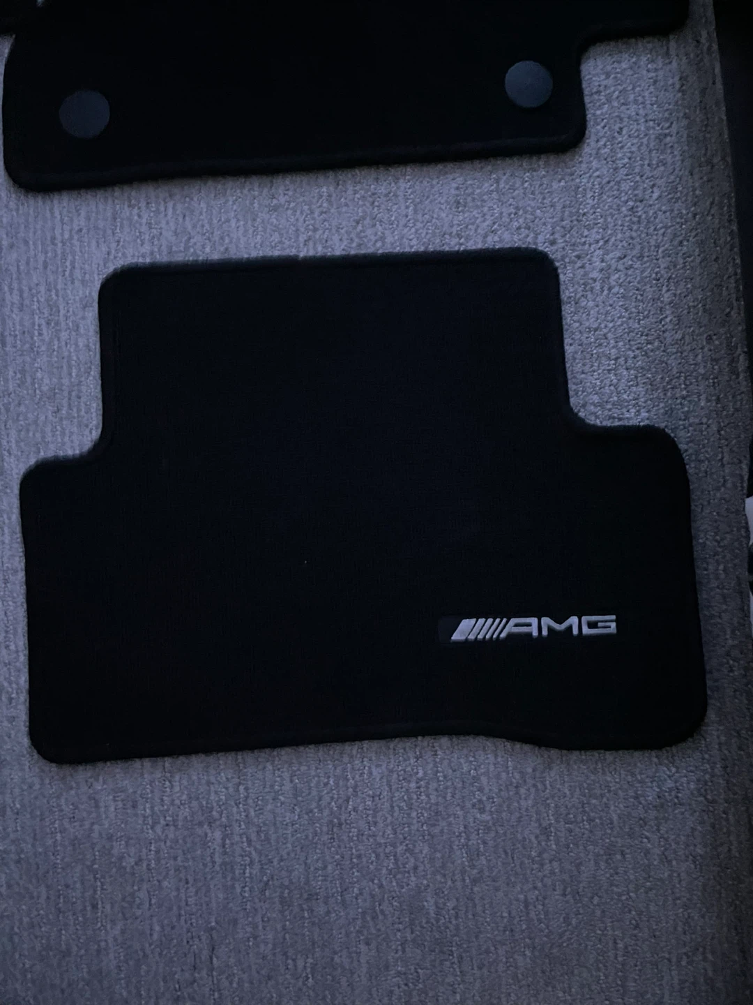 Set of 4 Black AMG Floor Mats - photo 2