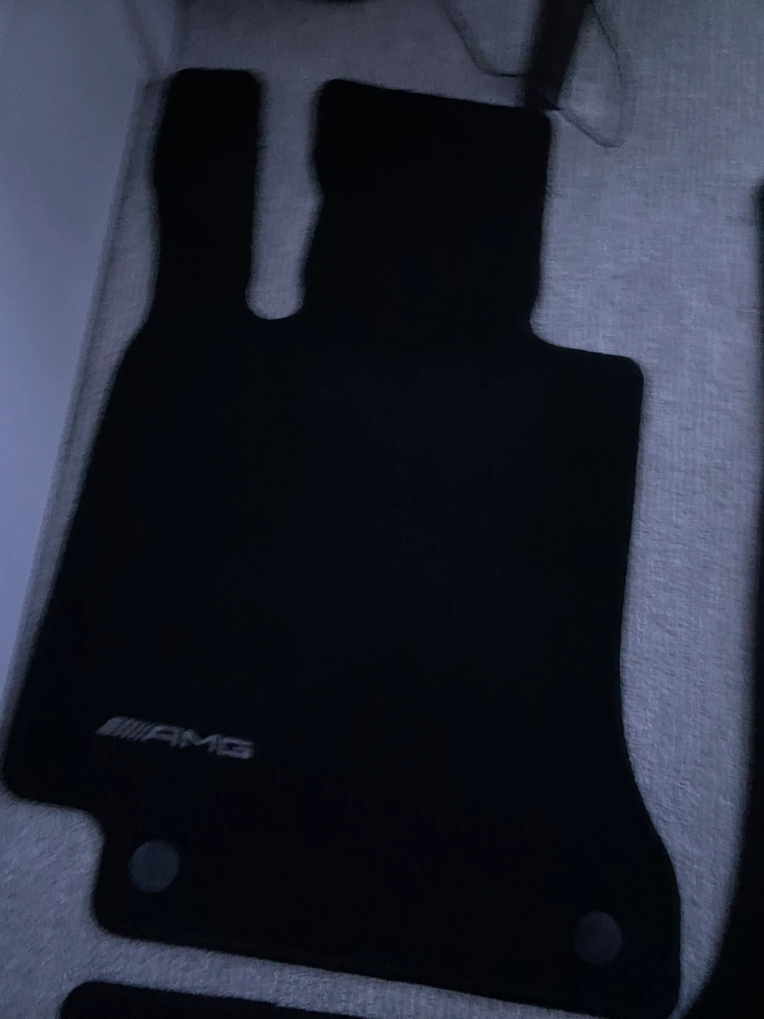 Set of 4 Black AMG Floor Mats - photo 5