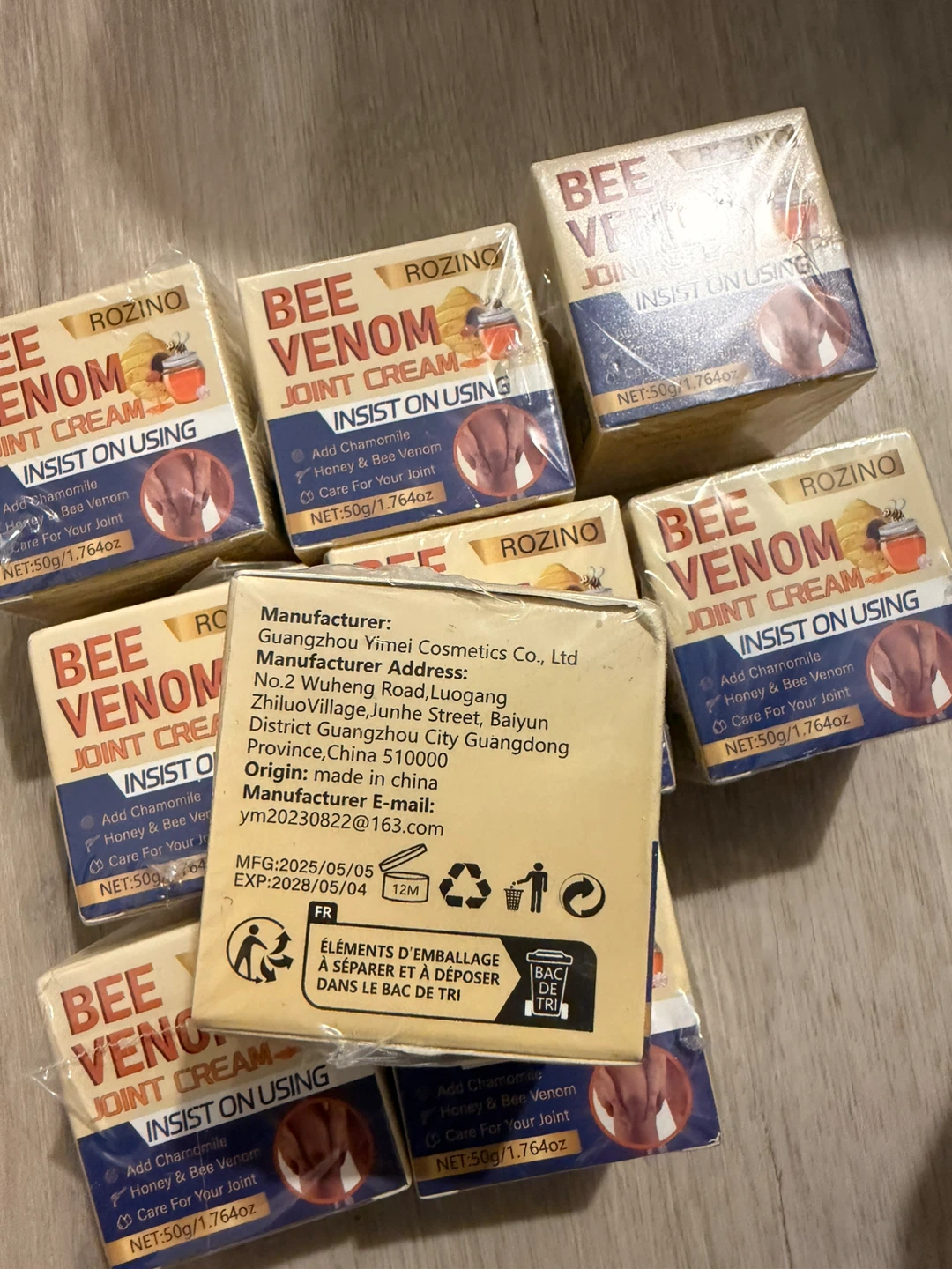 ROZINO Bee Venom Joint Cream - 50g - photo 2