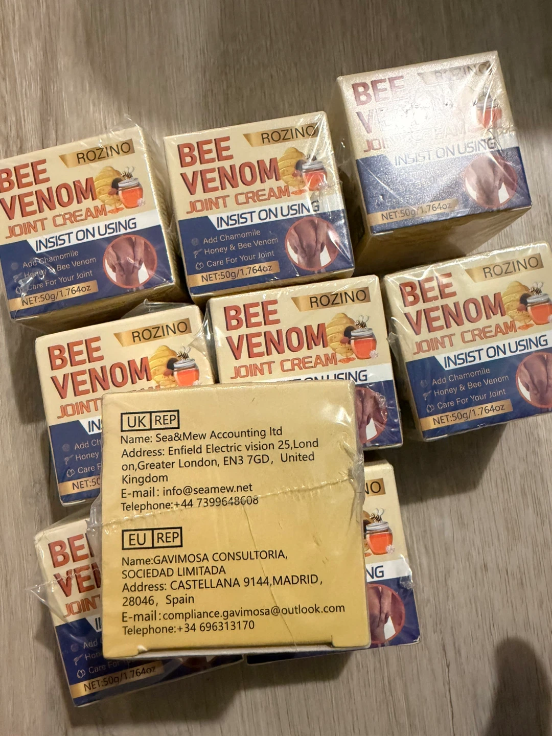 ROZINO Bee Venom Joint Cream - 50g - photo 3