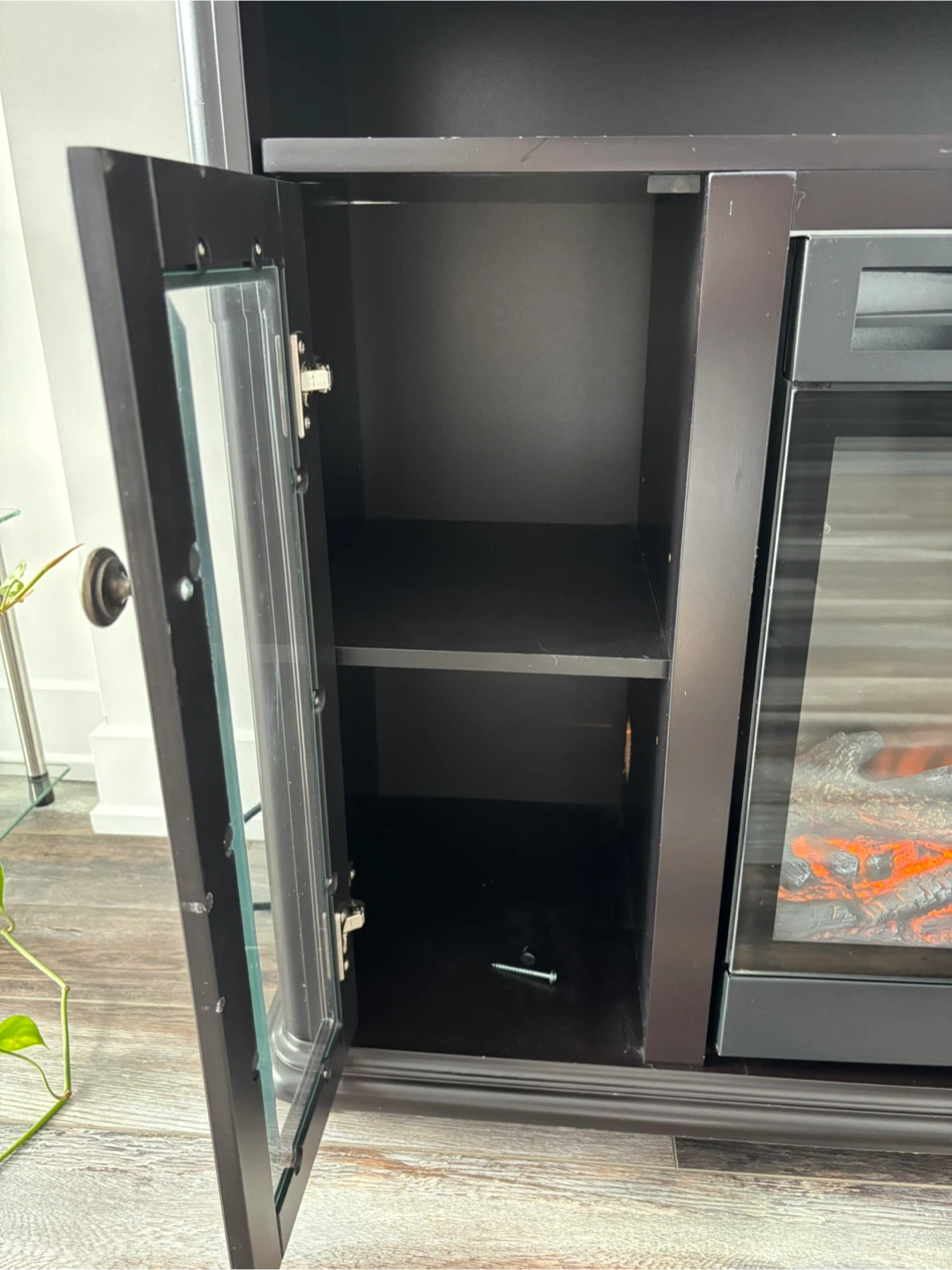 Masterflame Electric Fireplace Entertainment Stand - photo 2
