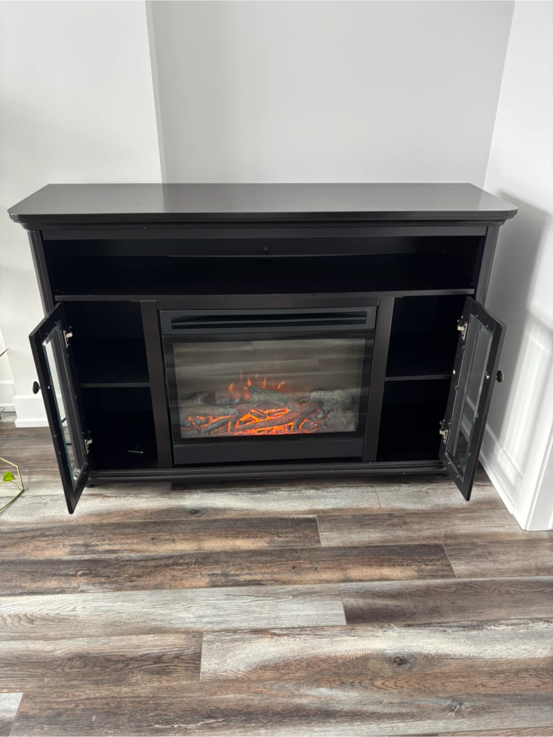 Masterflame Electric Fireplace Entertainment Stand - photo 3