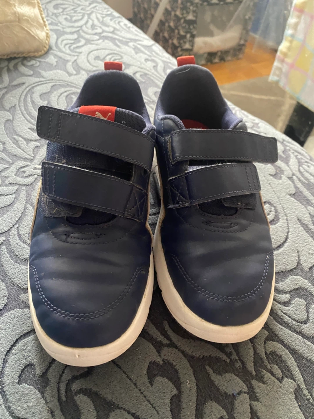 Puma Velcro Sneakers - Navy Blue