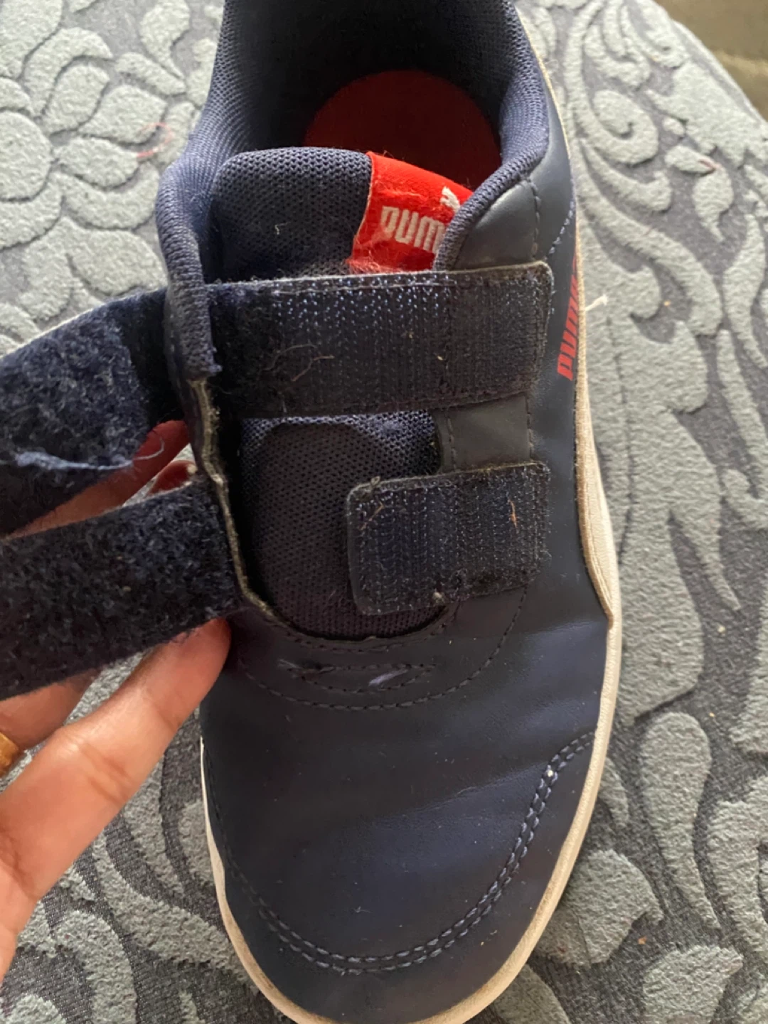 Puma Velcro Sneakers - Navy Blue - photo 4