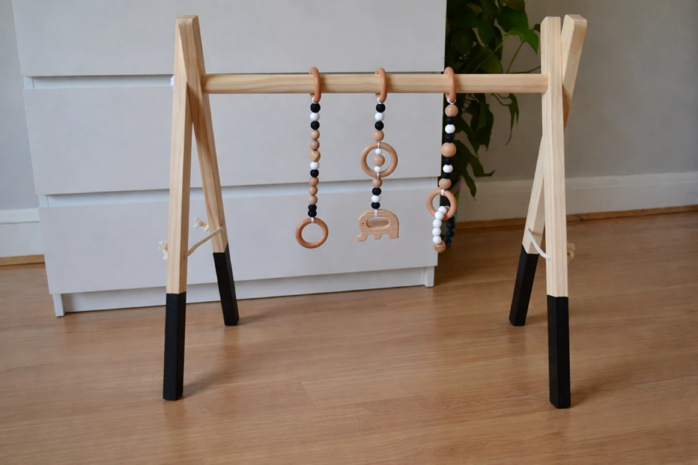 Montessori Wooden Baby Gym