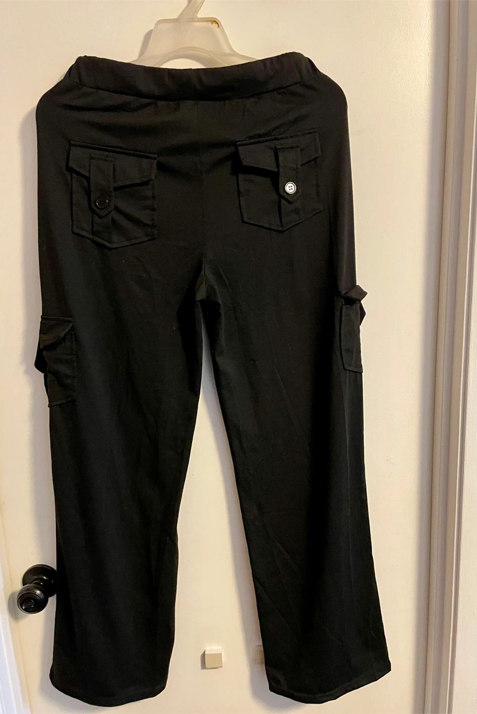 Black Cargo Pants - photo 4