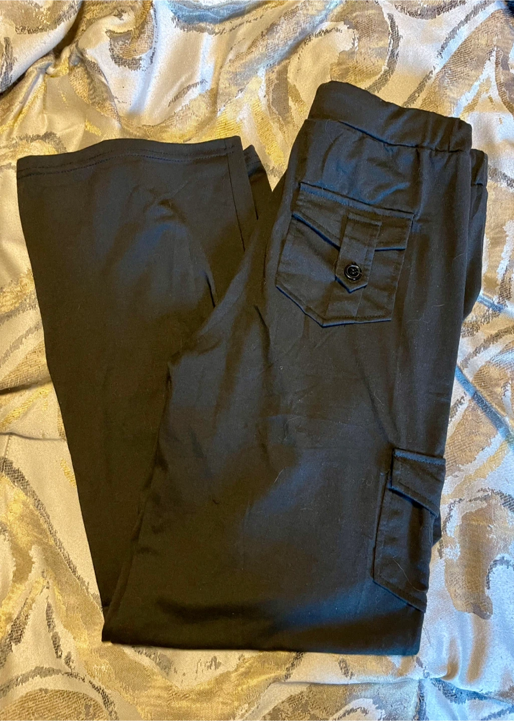 Black Cargo Pants - photo 2