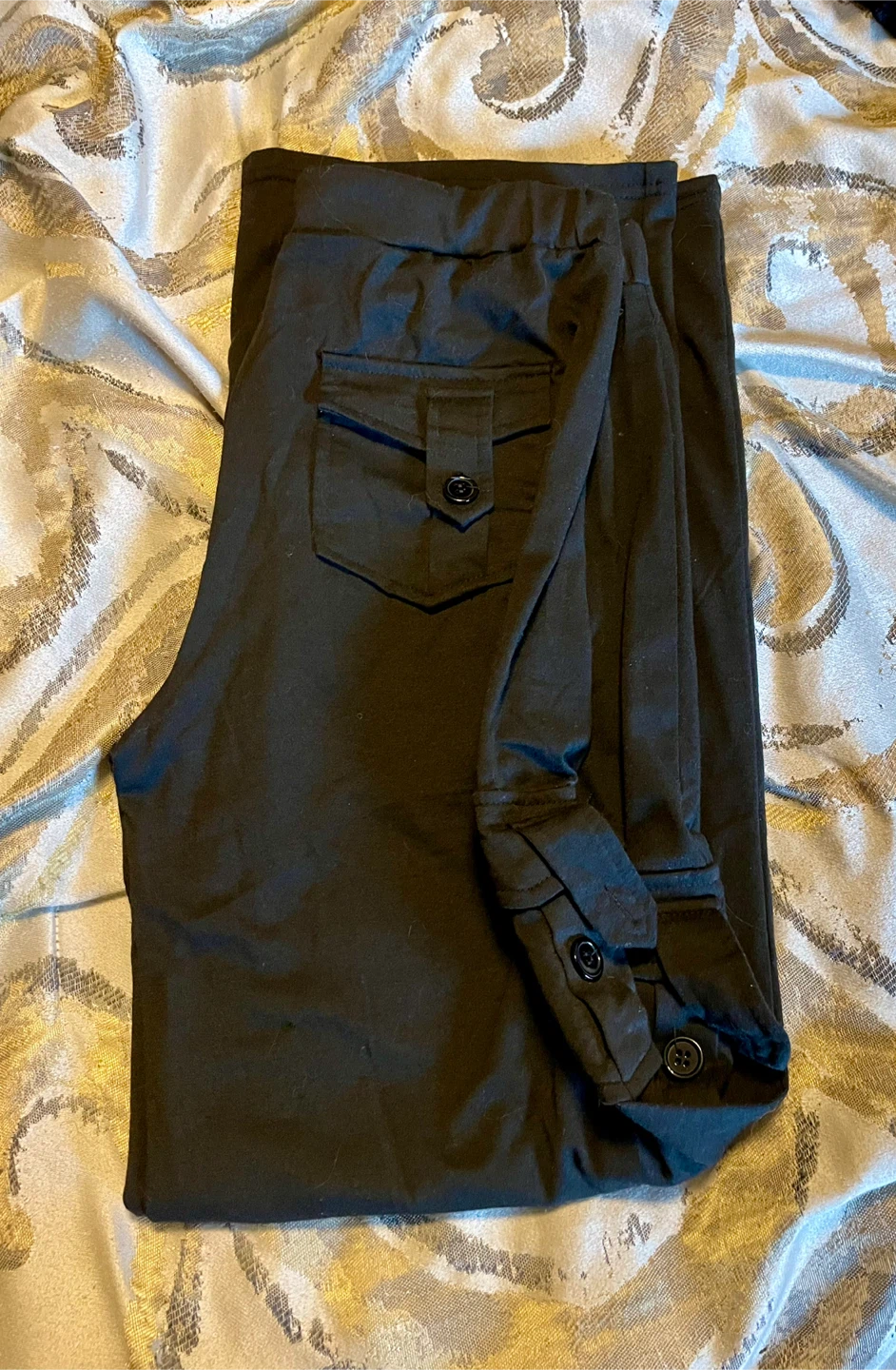 Black Cargo Pants