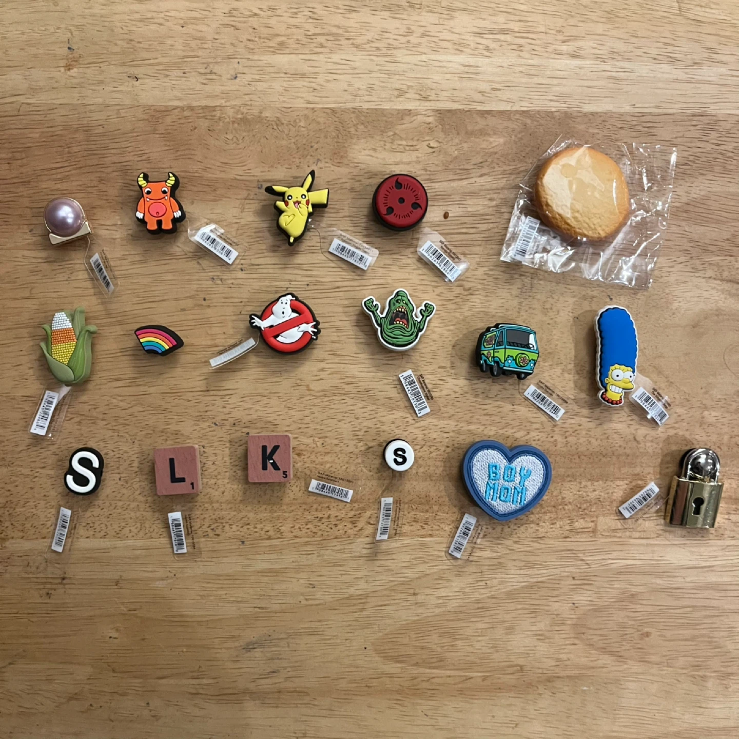 Lot of CROCS Jibbitz Charms - Multicolor