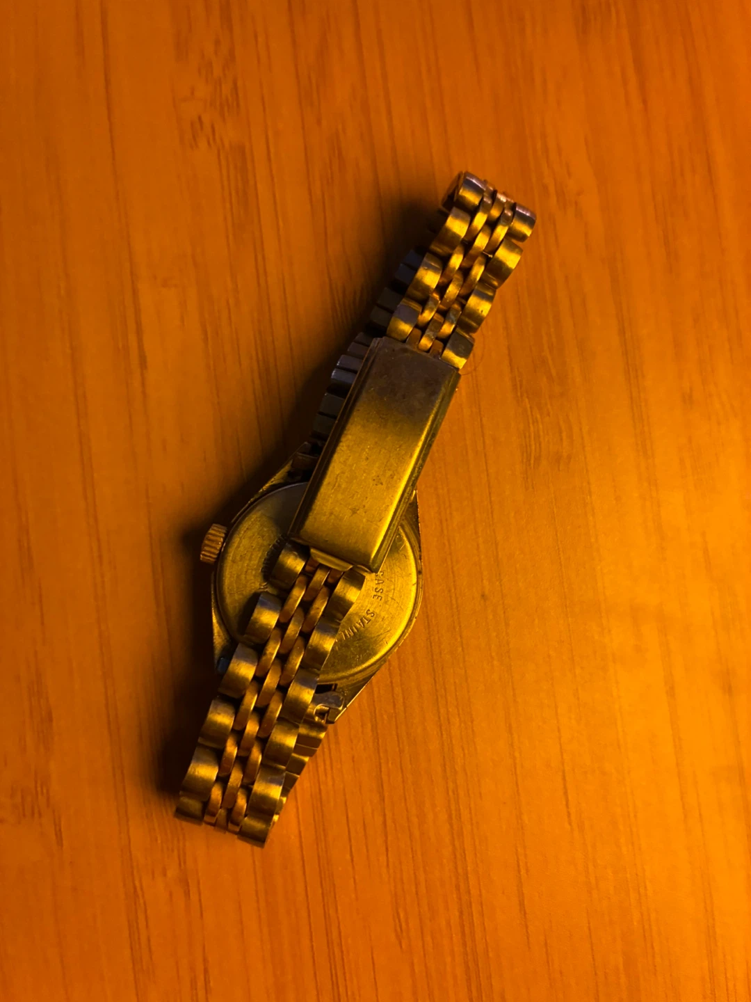 Geneva Gold Tone Day Date Watch - photo 2