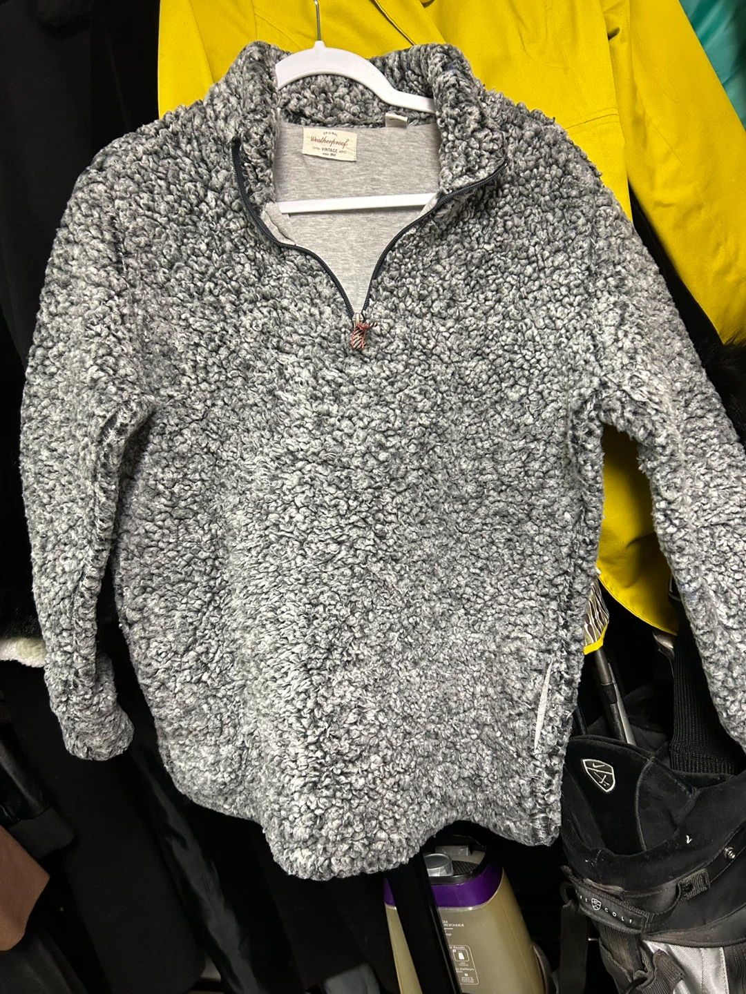 Weatherproof Vintage Sherpa Fleece Pullover