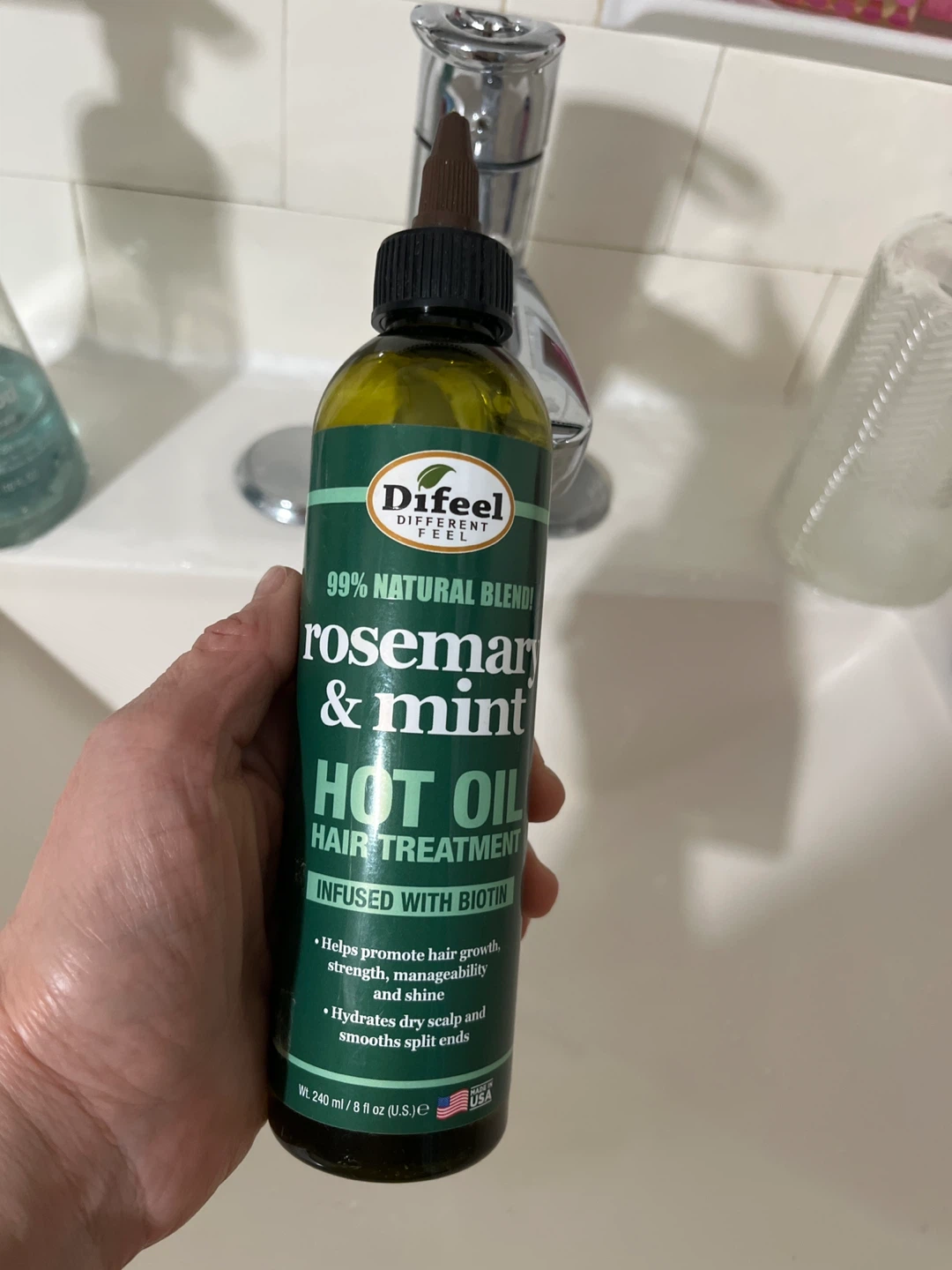 Difeel Rosemary & Mint Hot Oil Hair Treatment