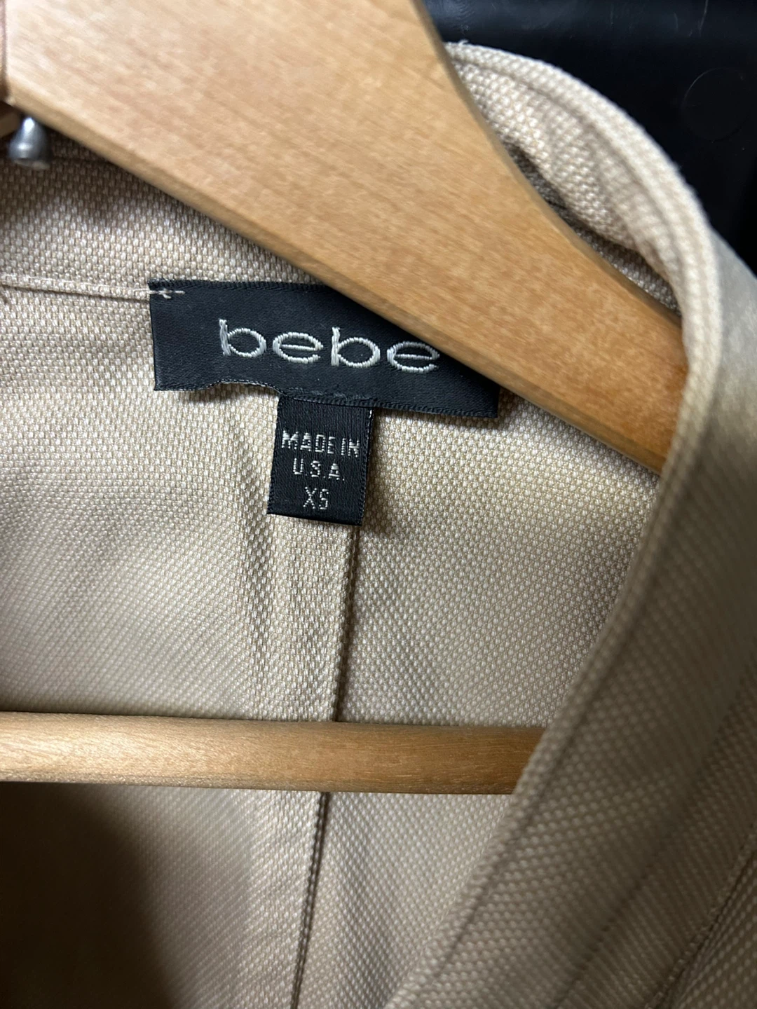 Bebe Tan Jacket - Size XS - photo 2