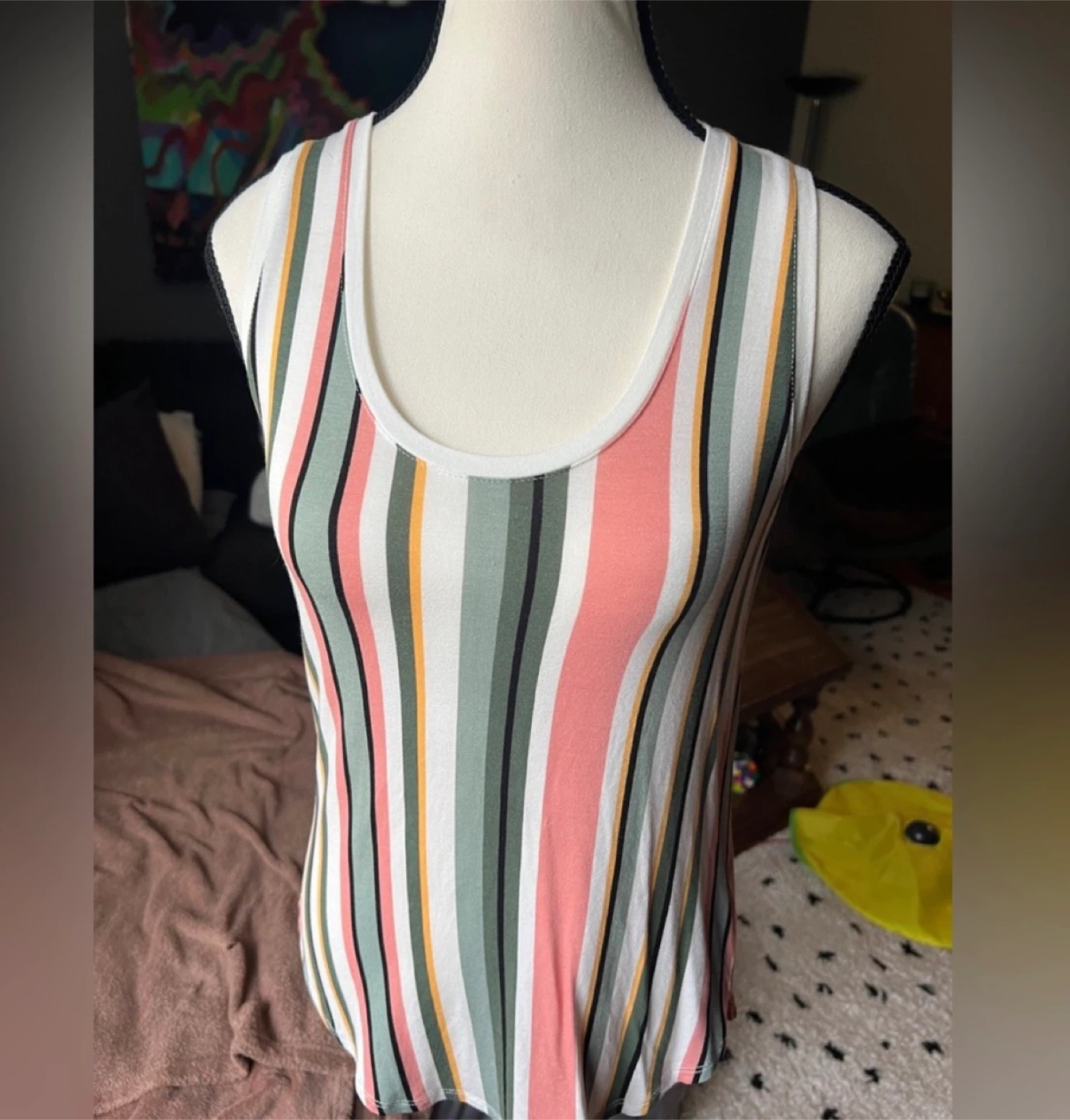Women's Dex Striped Tank Top