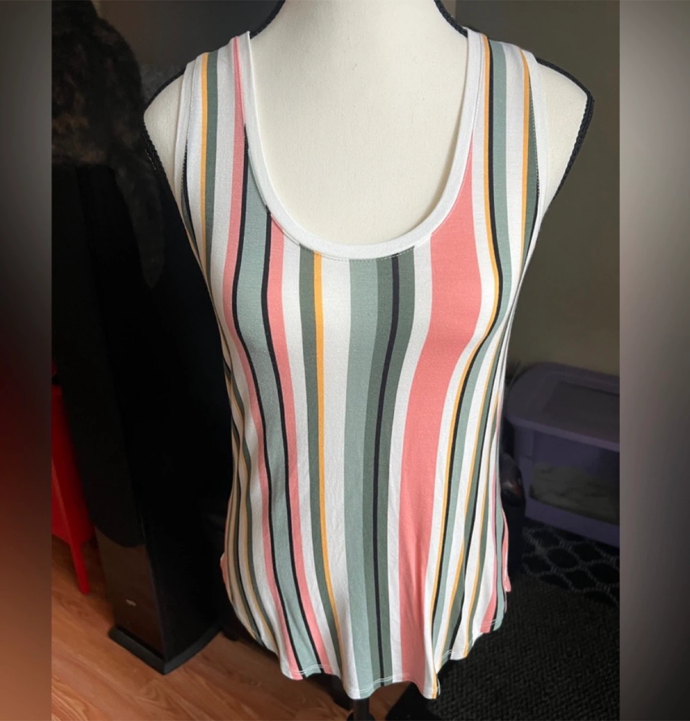 Women's Dex Striped Tank Top - photo 2