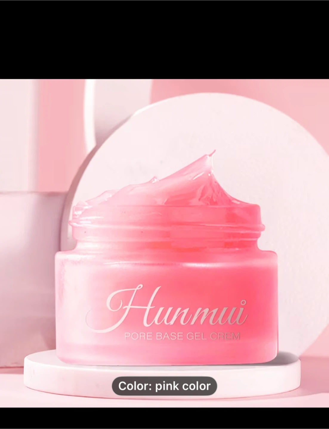 Hunmui Pore Base Gel Cream - Pink
