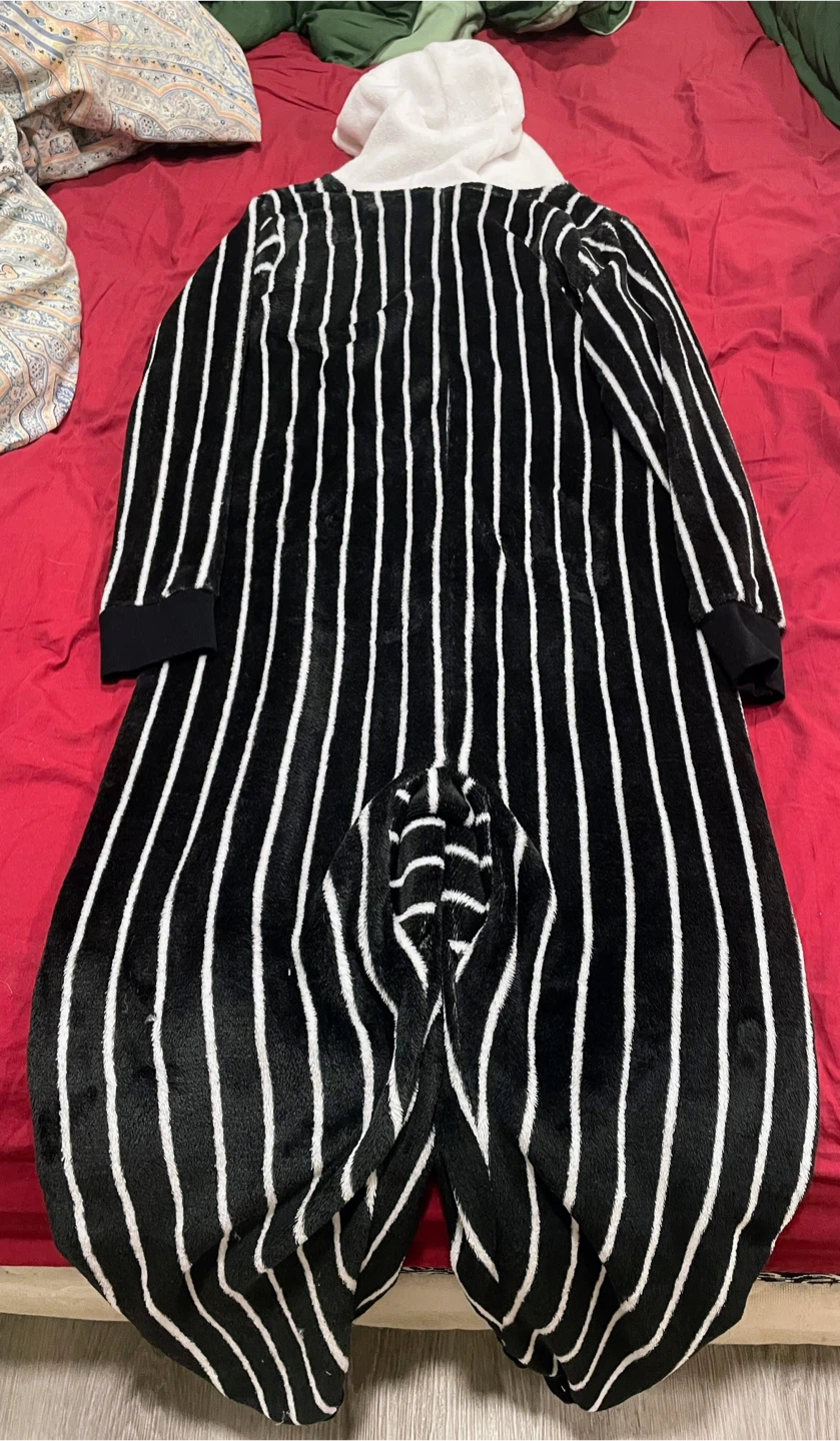 The Nightmare Before Christmas Jack Skellington Pajama Robe XL - photo 2