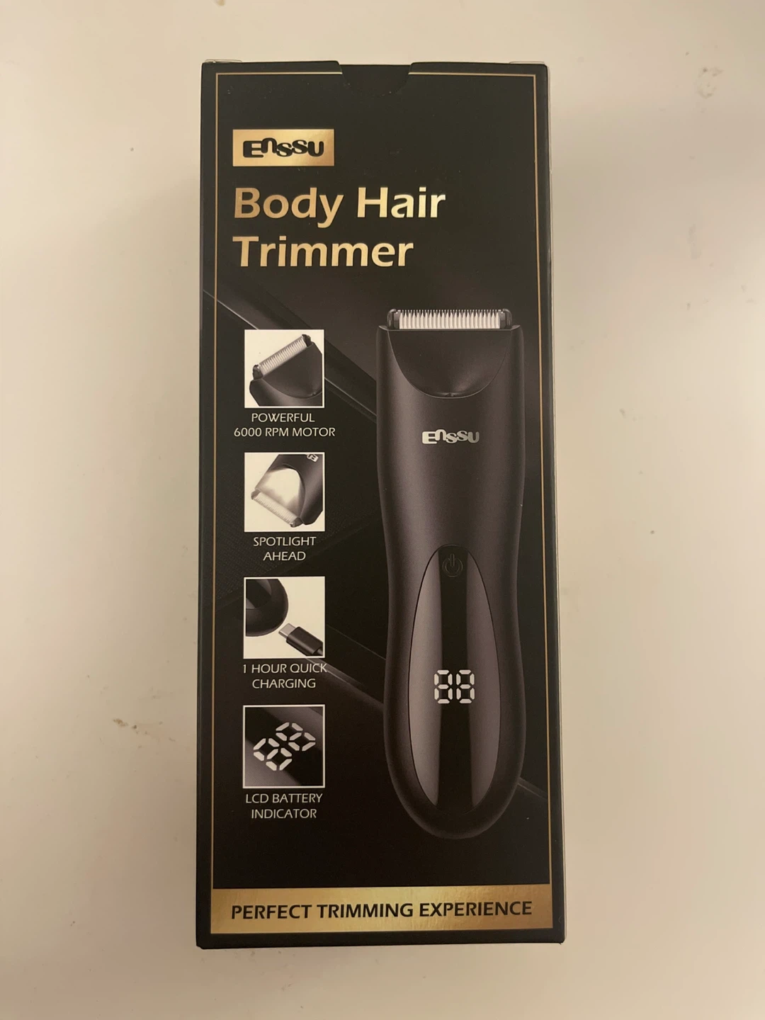 Enssu Body Hair Trimmer ES009BK