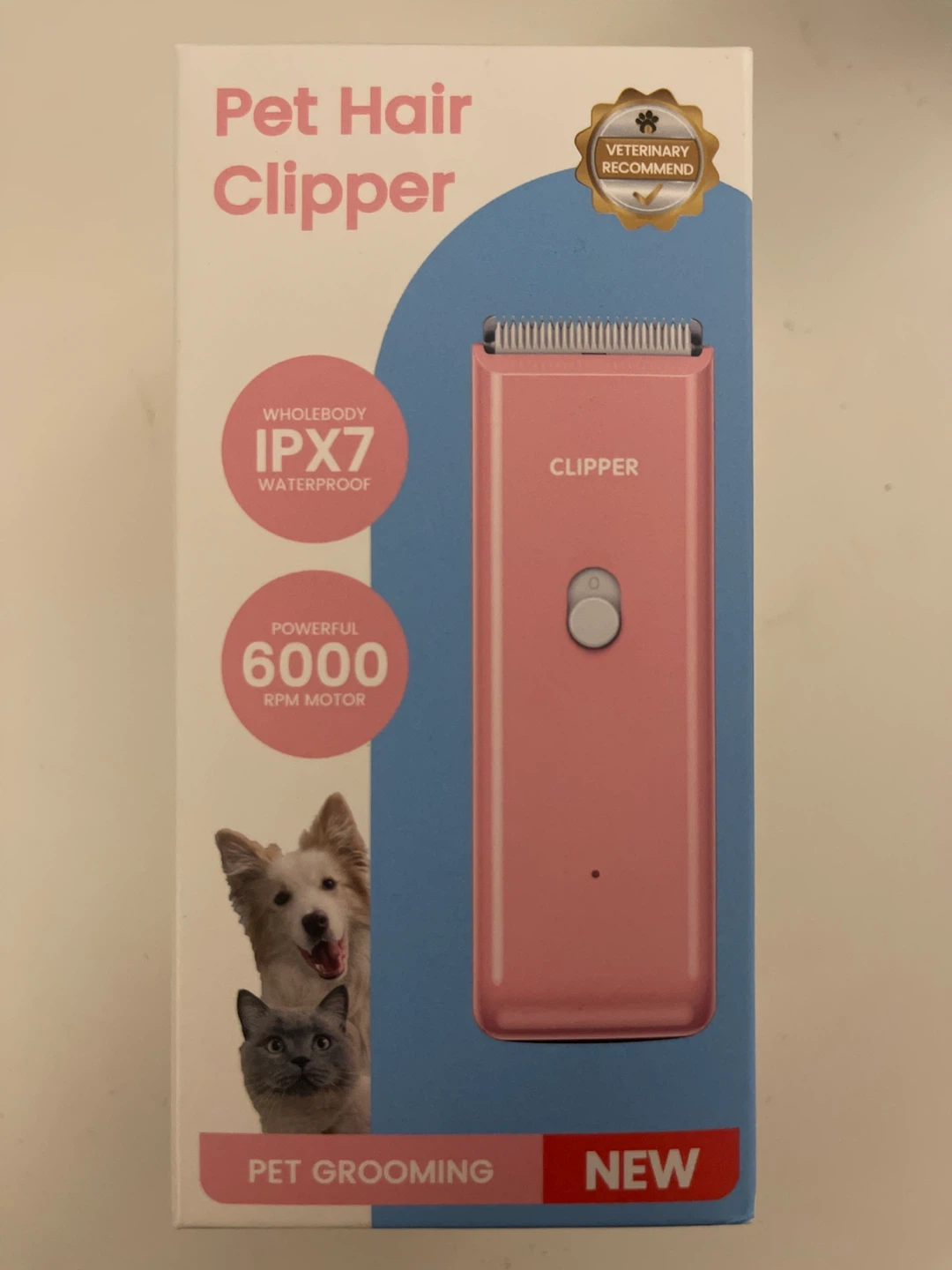 Pet Hair Clipper - Pink