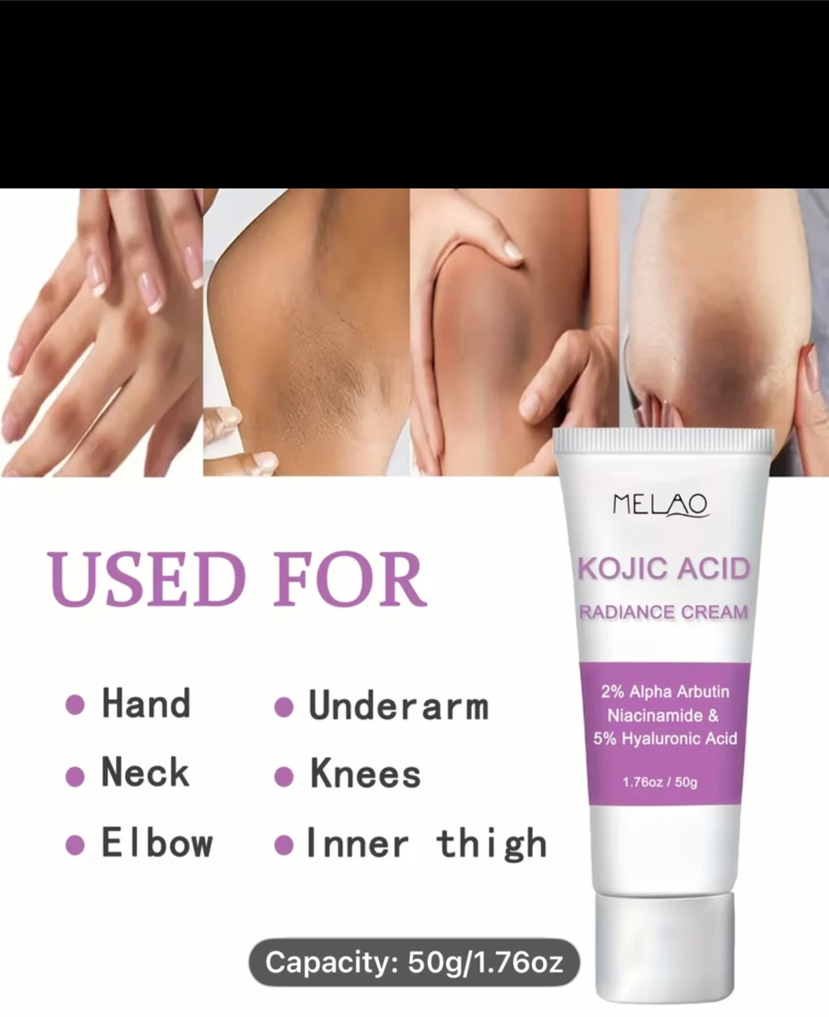 Melao Kojic Acid Radiance Cream 50g/1.76oz - photo 3