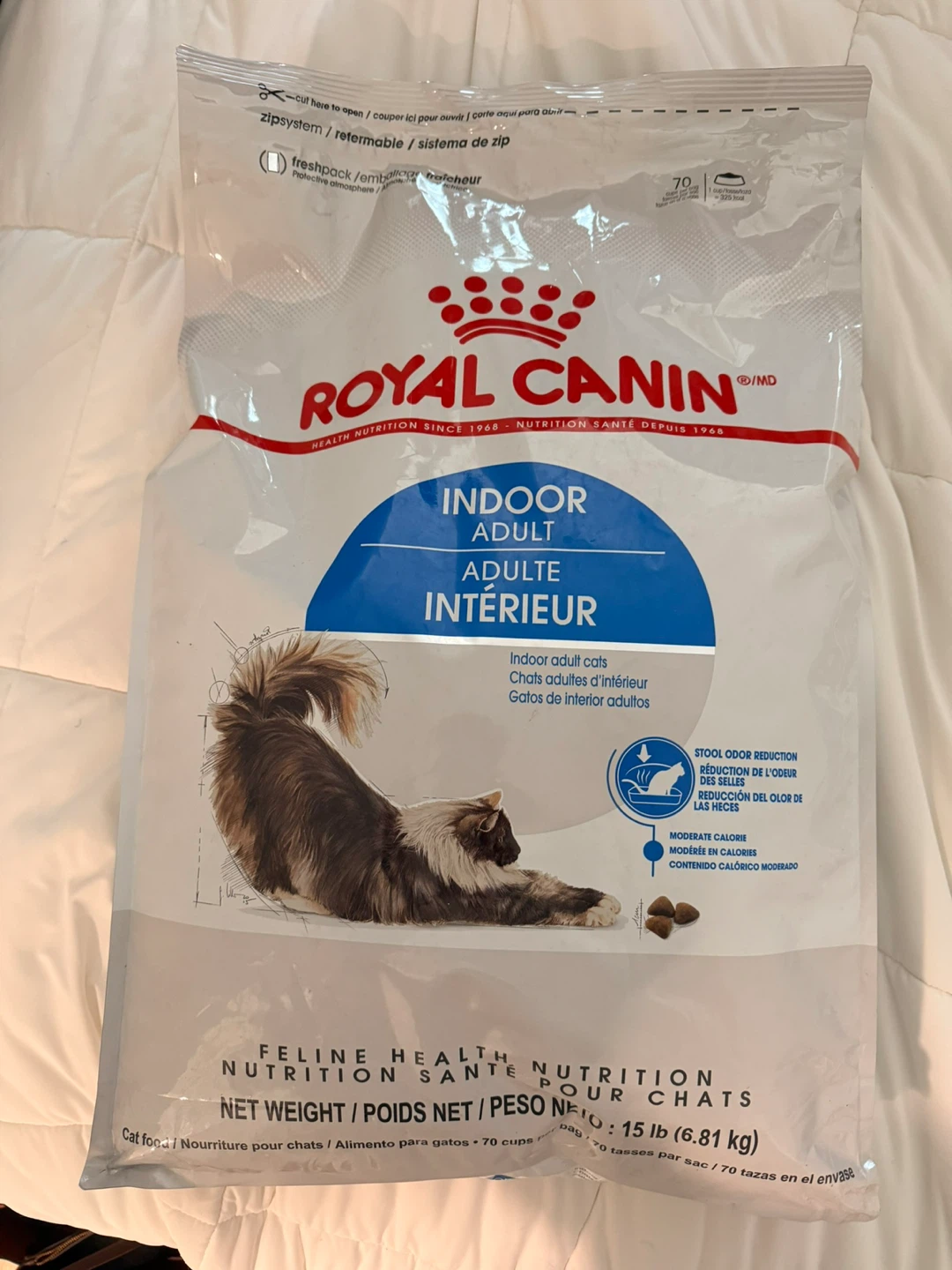 Royal Canin Indoor Adult Cat Food 15 lb Bag