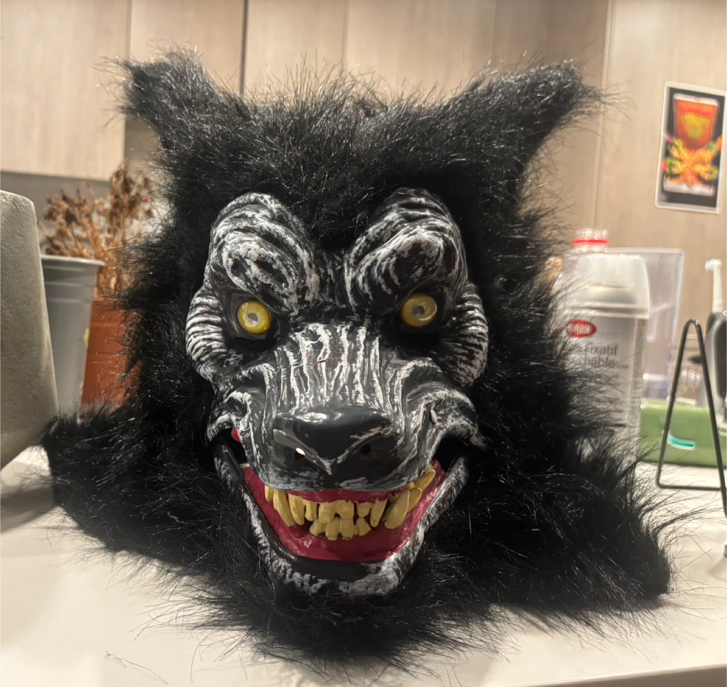Werewolf Mask Halloween Costume Accessory