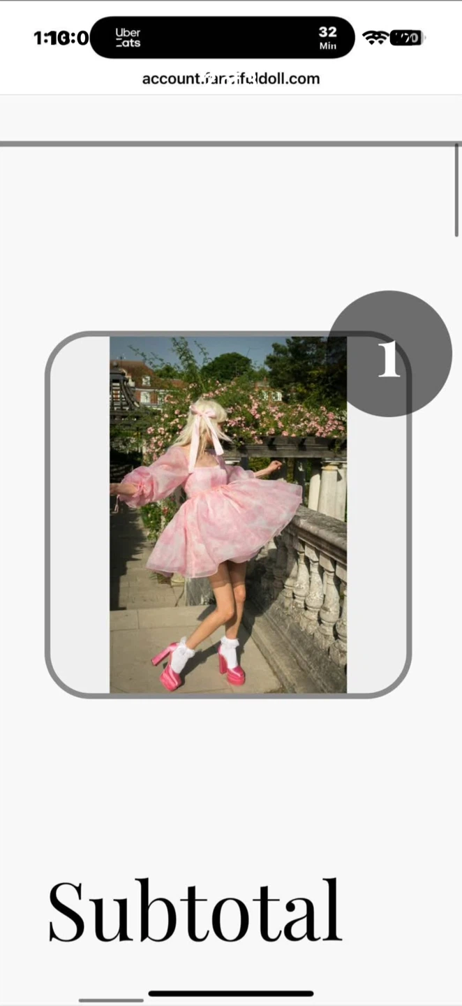 Pink Parisian Romance Sylvie Dress from Fanciful Doll - photo 2