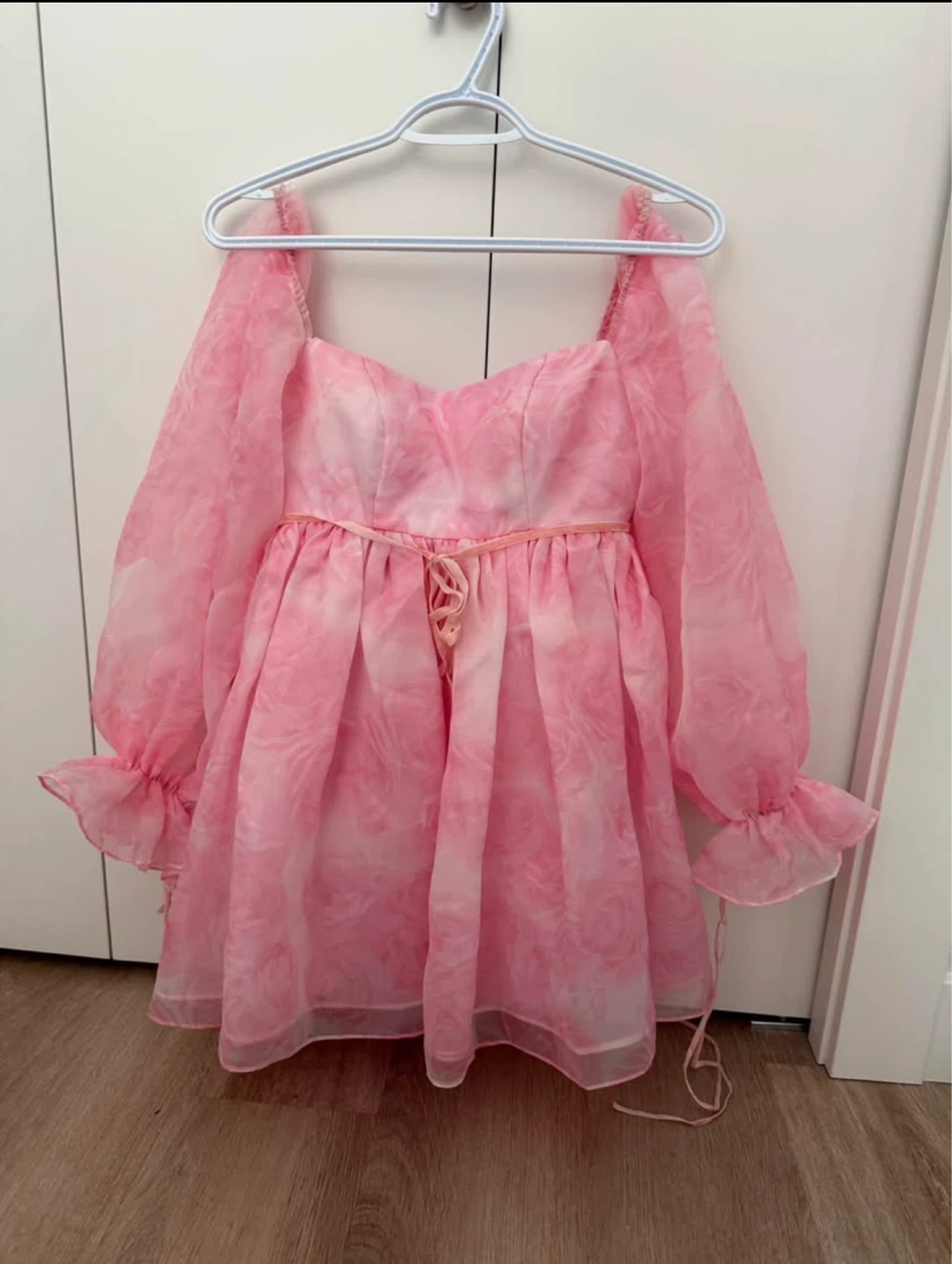 Pink Parisian Romance Sylvie Dress from Fanciful Doll