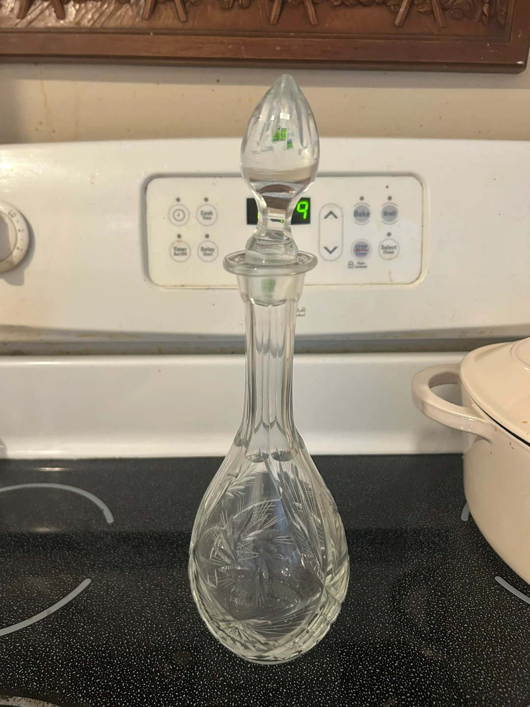 Set of pinwheel pattern Crystal Glassware and Decor - photo 2