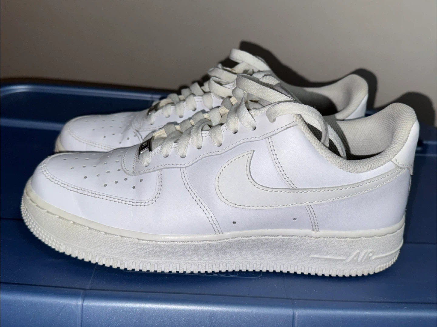 Nike Air Force 1 White Sneakers - US 8.5
