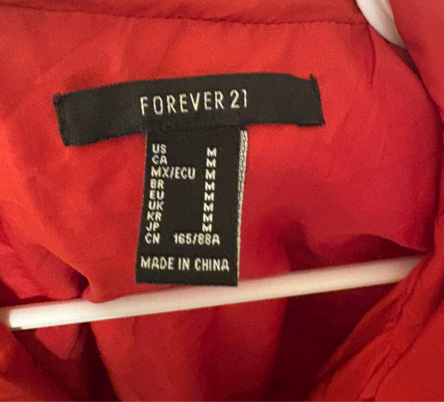 Forever 21 Red light jacket - M - $5 - photo 4