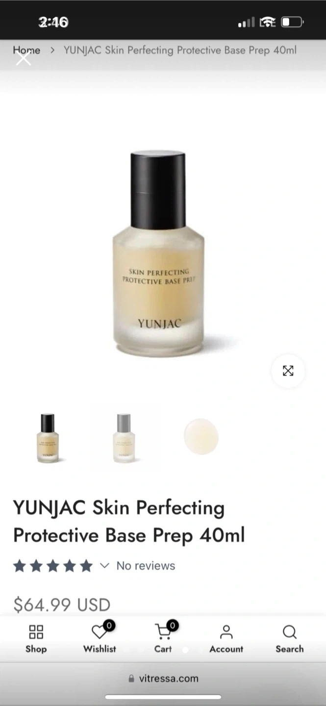 YUNJAC Skin Perfecting Protective Base Prep 40ml