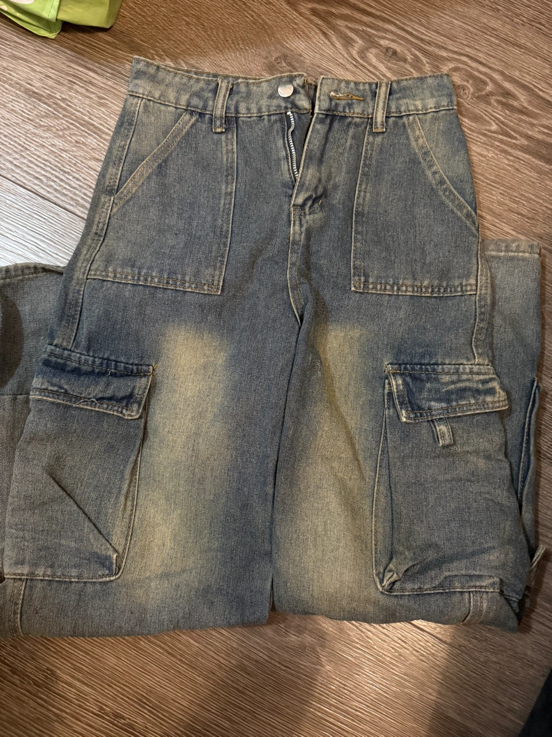 Cargo Jeans wide bottoms
