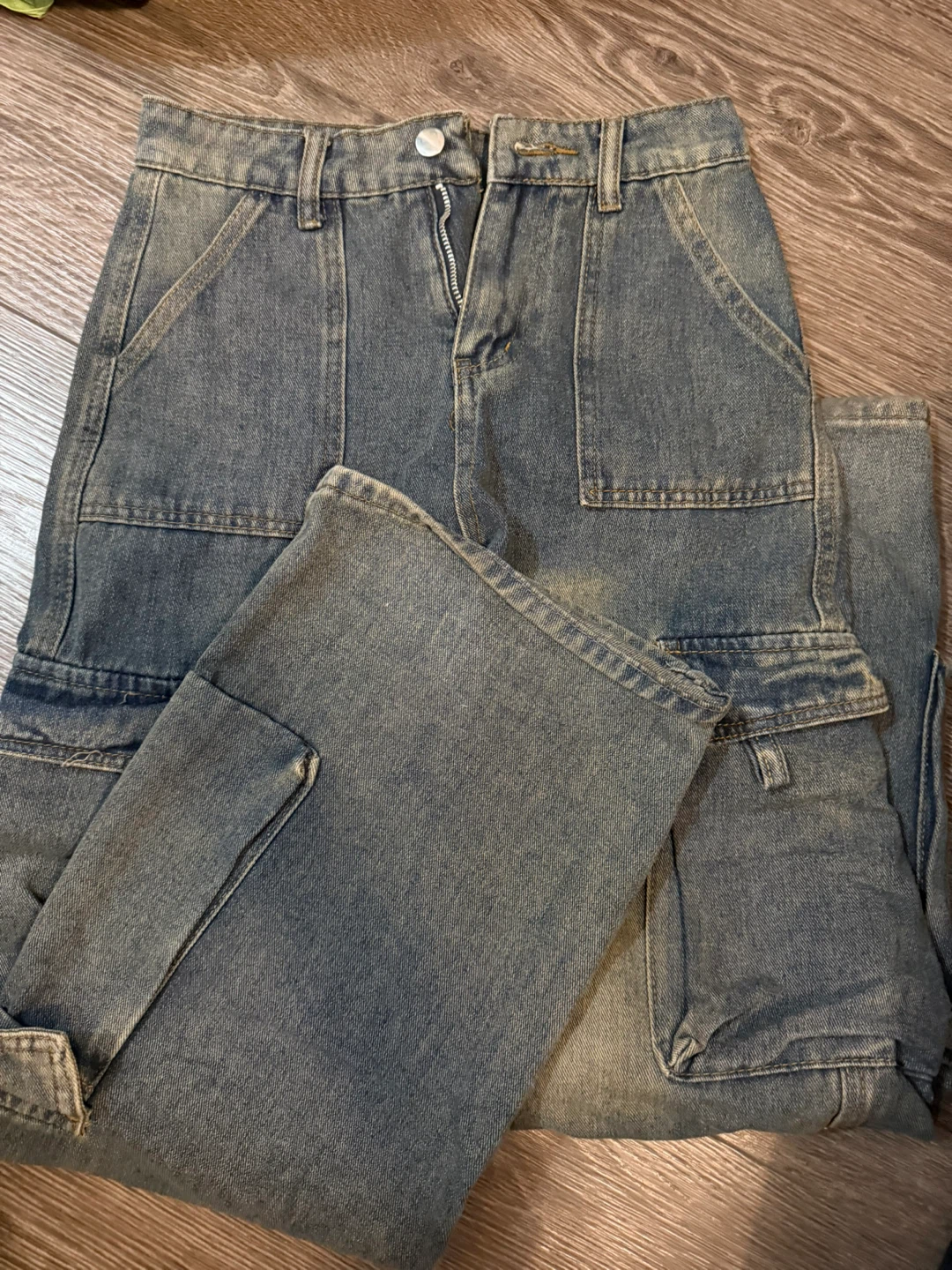 Cargo Jeans wide bottoms - photo 2