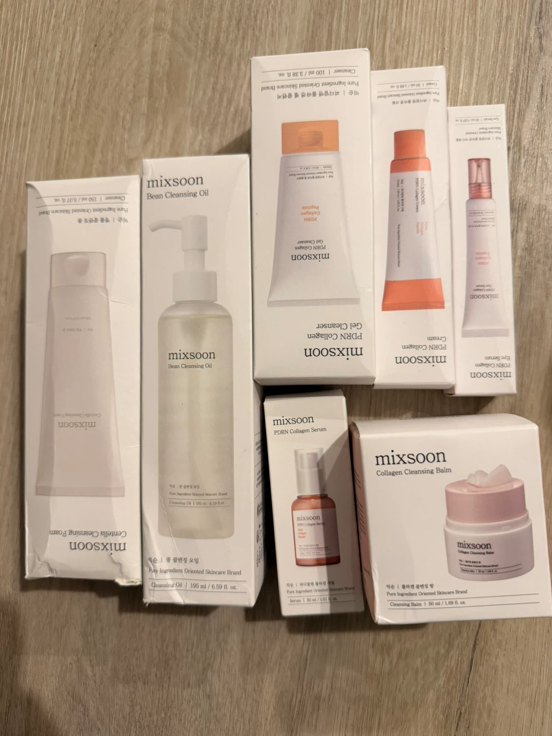Mixsoon Skincare Lot - Cleansing Oil, Balm, Serum, Cream & More
